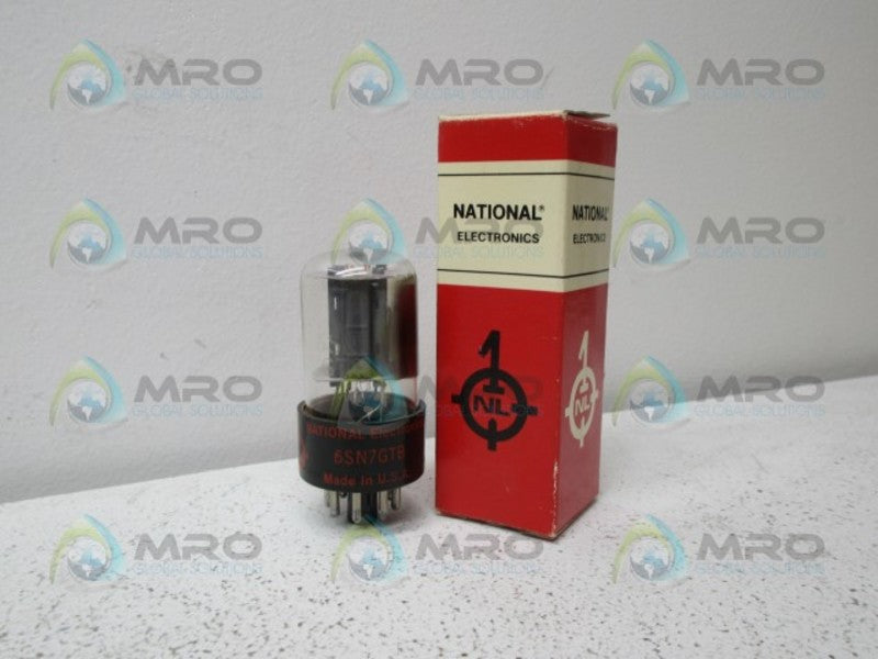 NATIONAL ELECTRONICS 6SN7GTB VACUUM TUBE NSMP