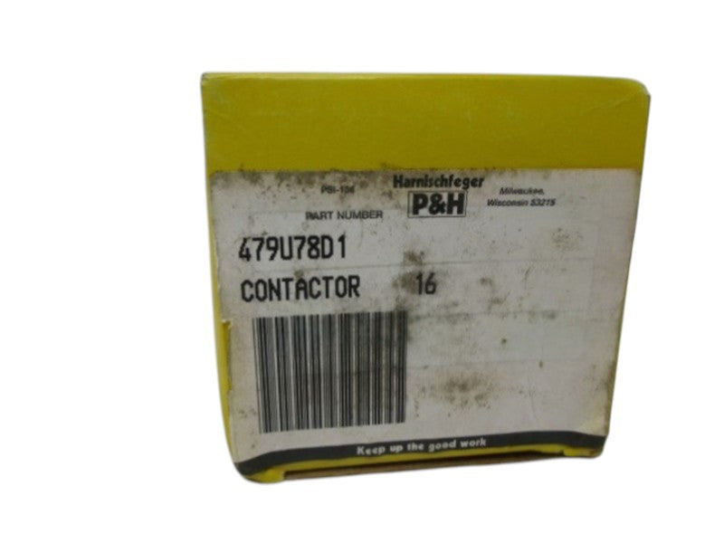 P & H PARTS 479U78D1 CONTACTOR NSMP