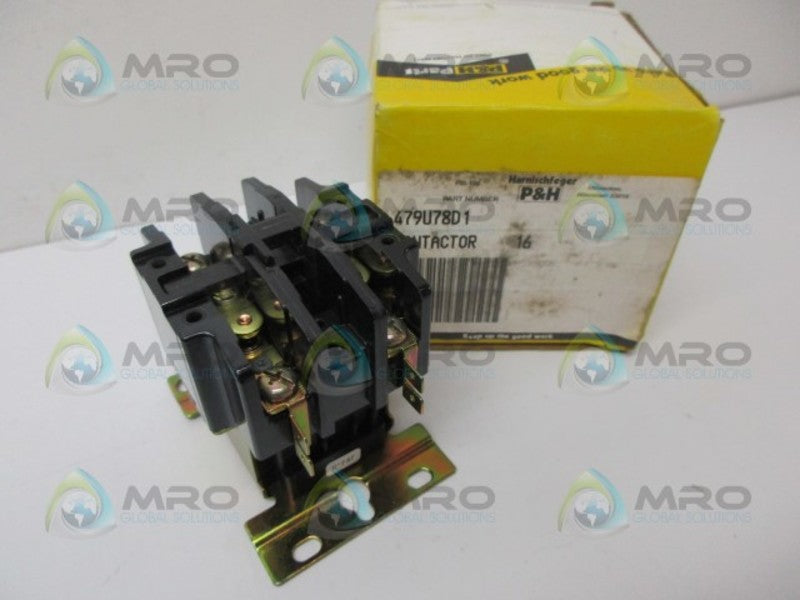 P & H PARTS 479U78D1 CONTACTOR NSMP