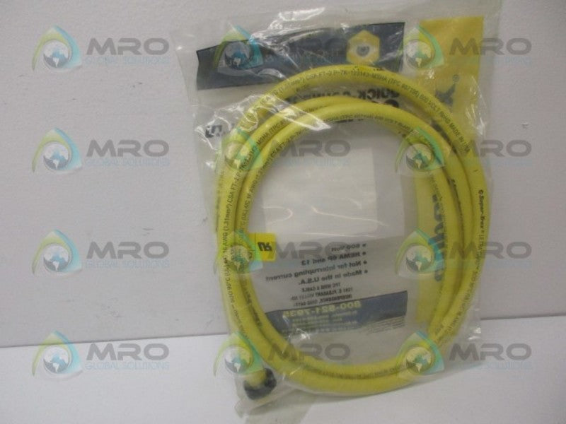 TPC WIRE & CABLE 84706 MALE PLUG 4P CORDSET NSMP