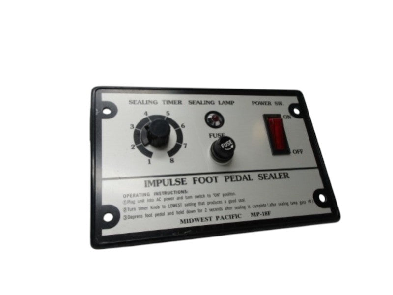 MIDWEST PACIFIC MP-18F IMPULSE FOOT PEDAL SEALER NSNP
