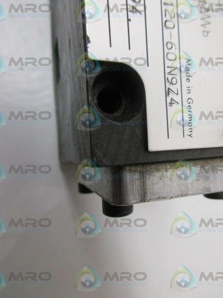 REXROTH 4WE6D53/A W120-60N9Z4 DIRECTIONAL CONTROL SOLENOID VALVE UNMP