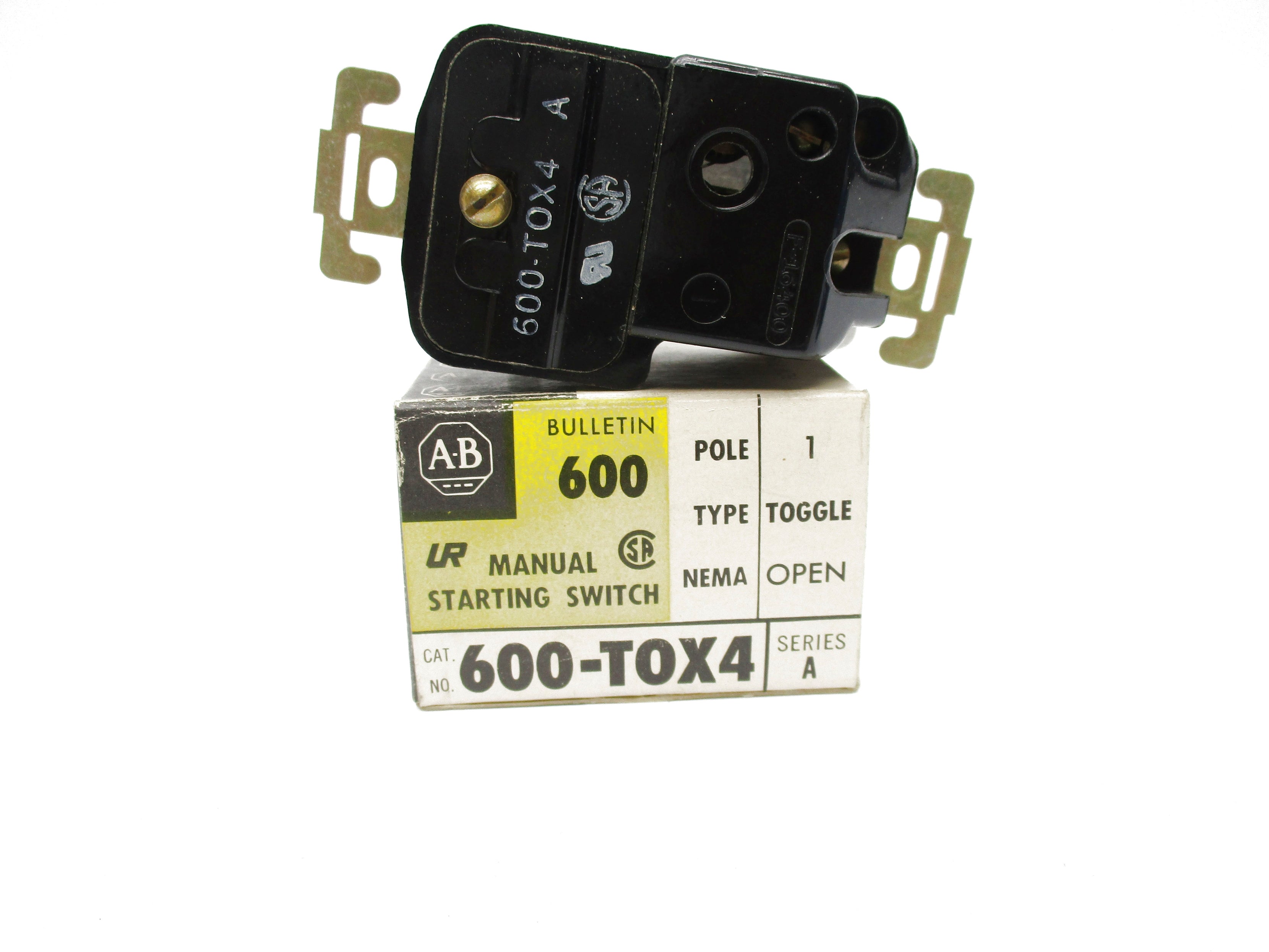 INDUSTRIAL SPARE PART 600-T0X4 SER. A (BK/YL) NSMP