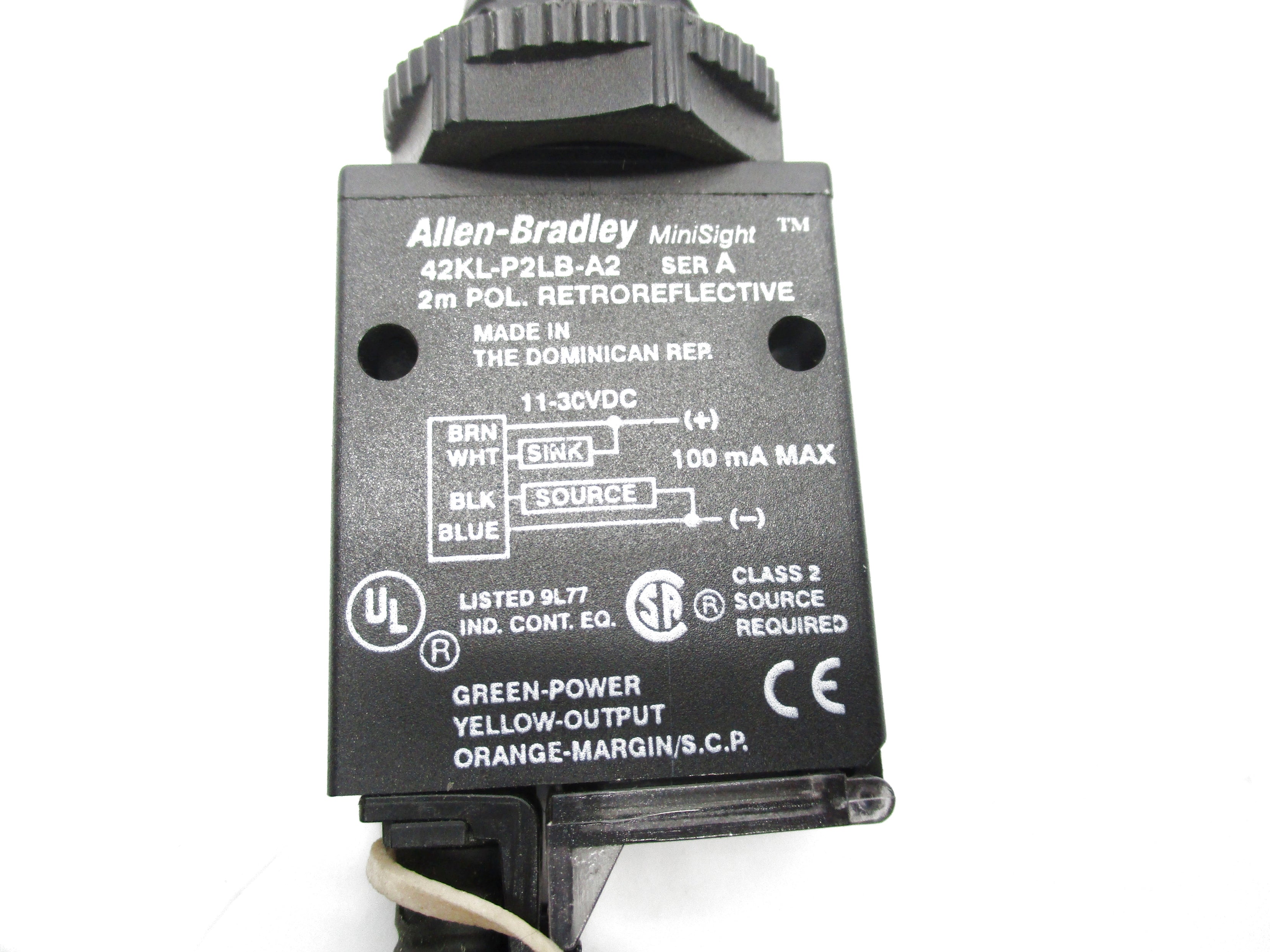 ALLEN BRADLEY 42KL-P2LB-A2 SER. A 11-30VDC NSNP