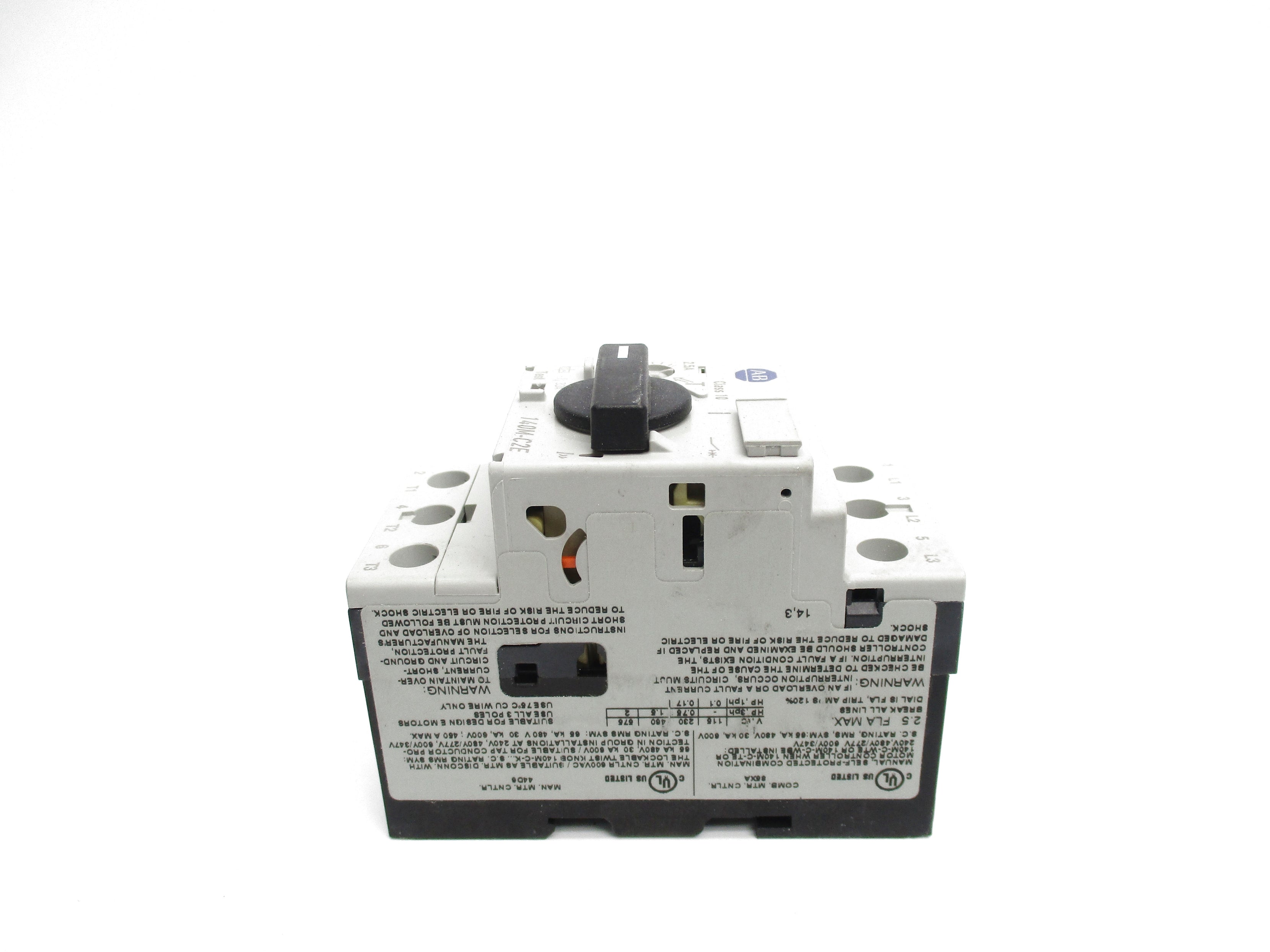 INDUSTRIAL SPARE PART 140M-C2E-B25 SER. C 690V 1.6-2.5A NSNP