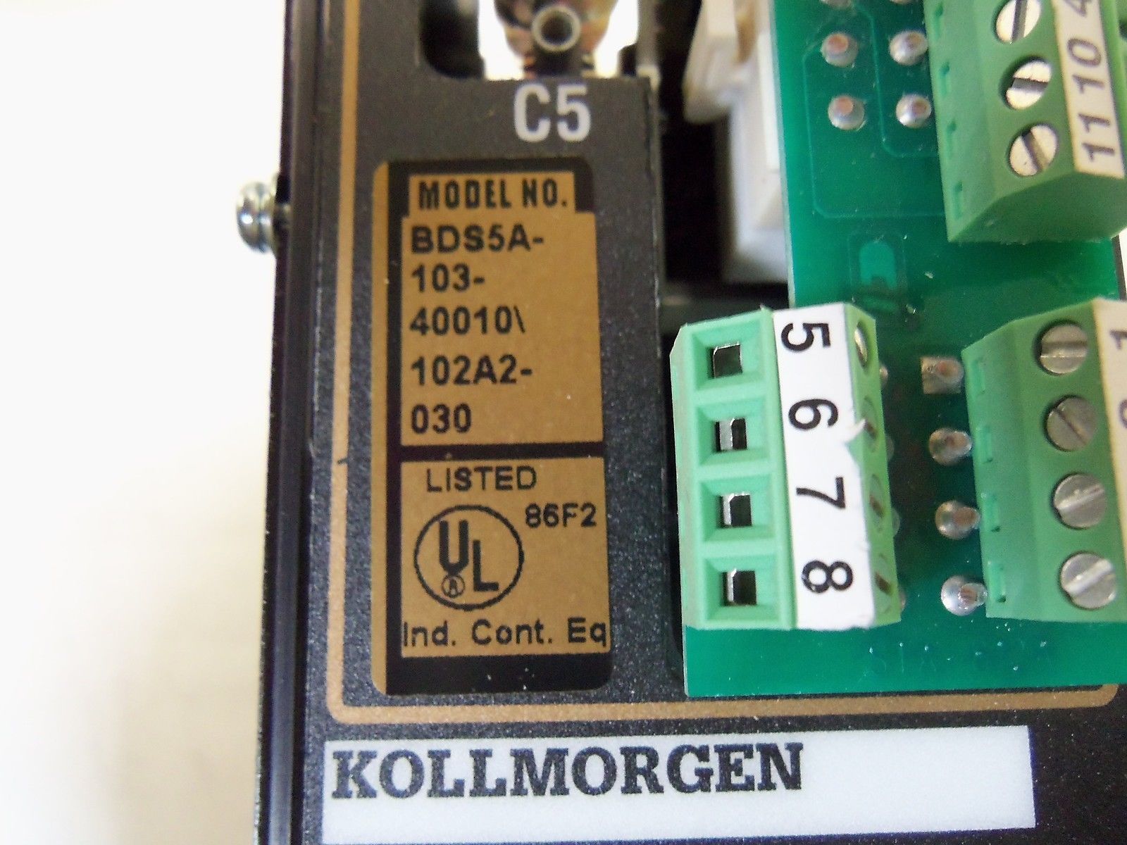 KOLLMORGEN BDS5A-103-40010102A2-030 NSNP