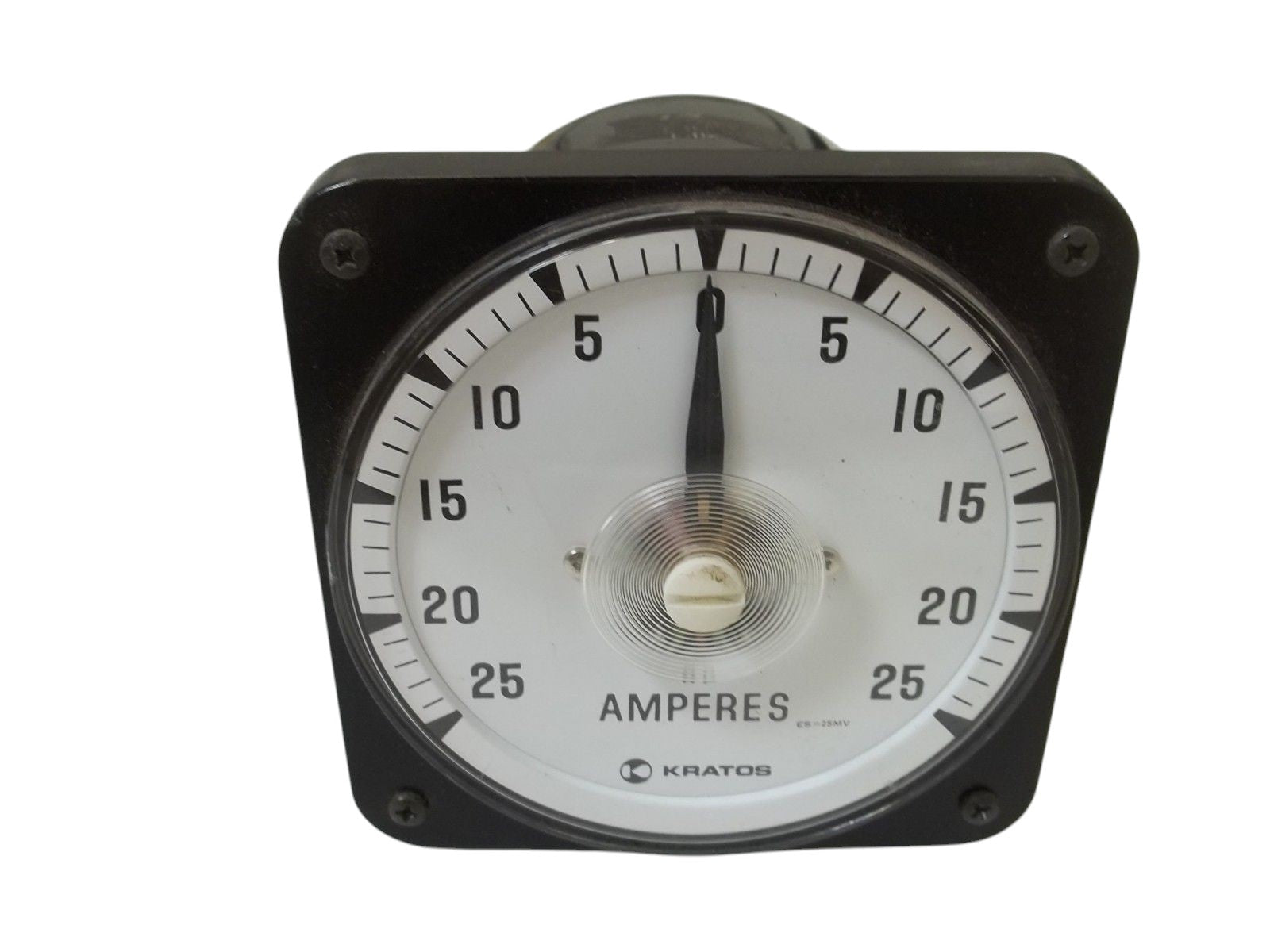 KRATOS INSTRUMENT DIVISION MODEL 327 PANEL METER 25-0-25 UNMP