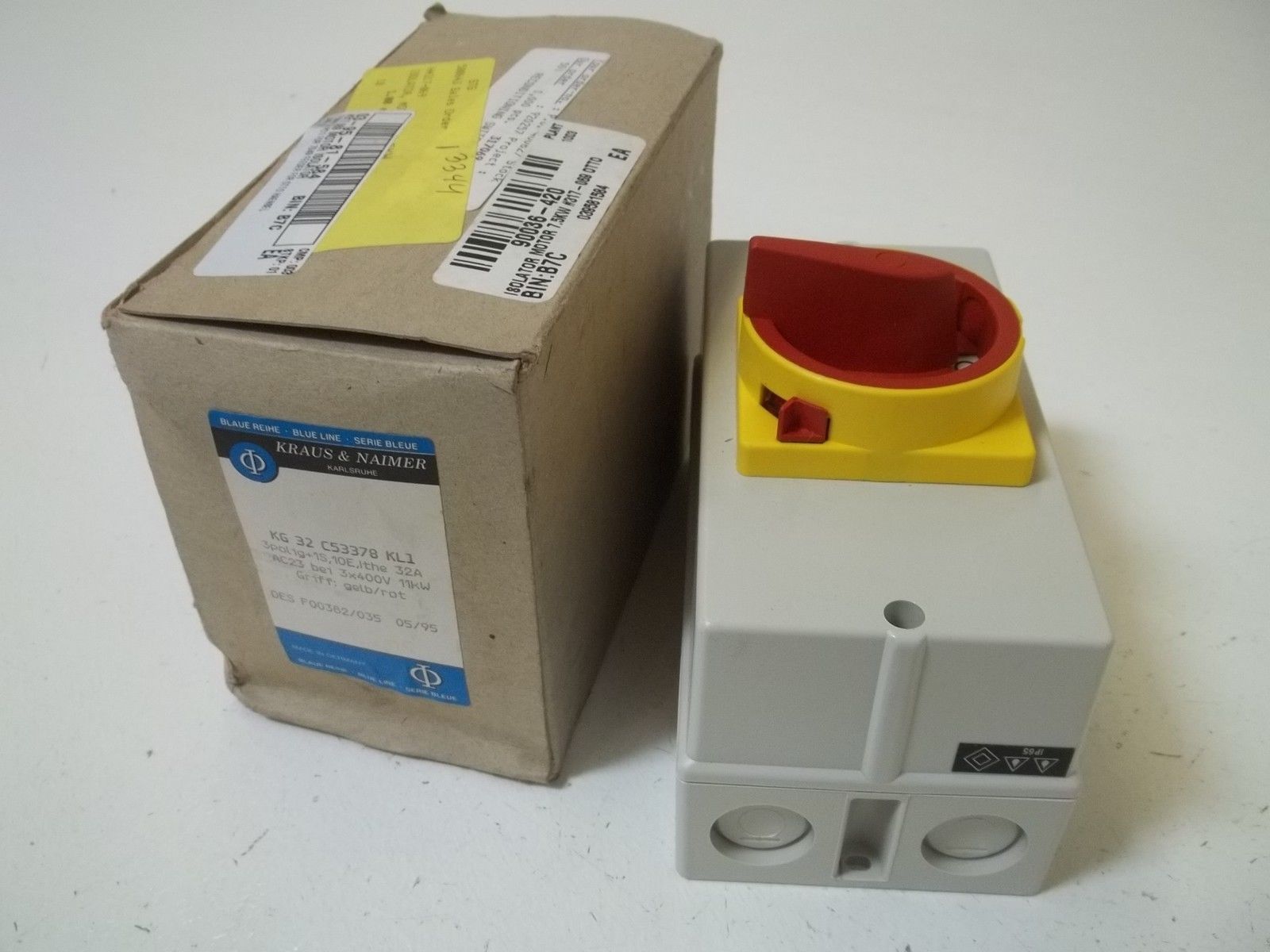 KRAUS & NAIMER KG32C53378KL1 ENCLOSURE NSMP