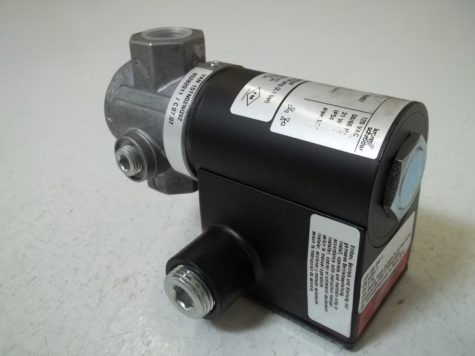 KROM SCHRODER VAN15TN02NQ92 GAS CYCLING VALVE NSNP