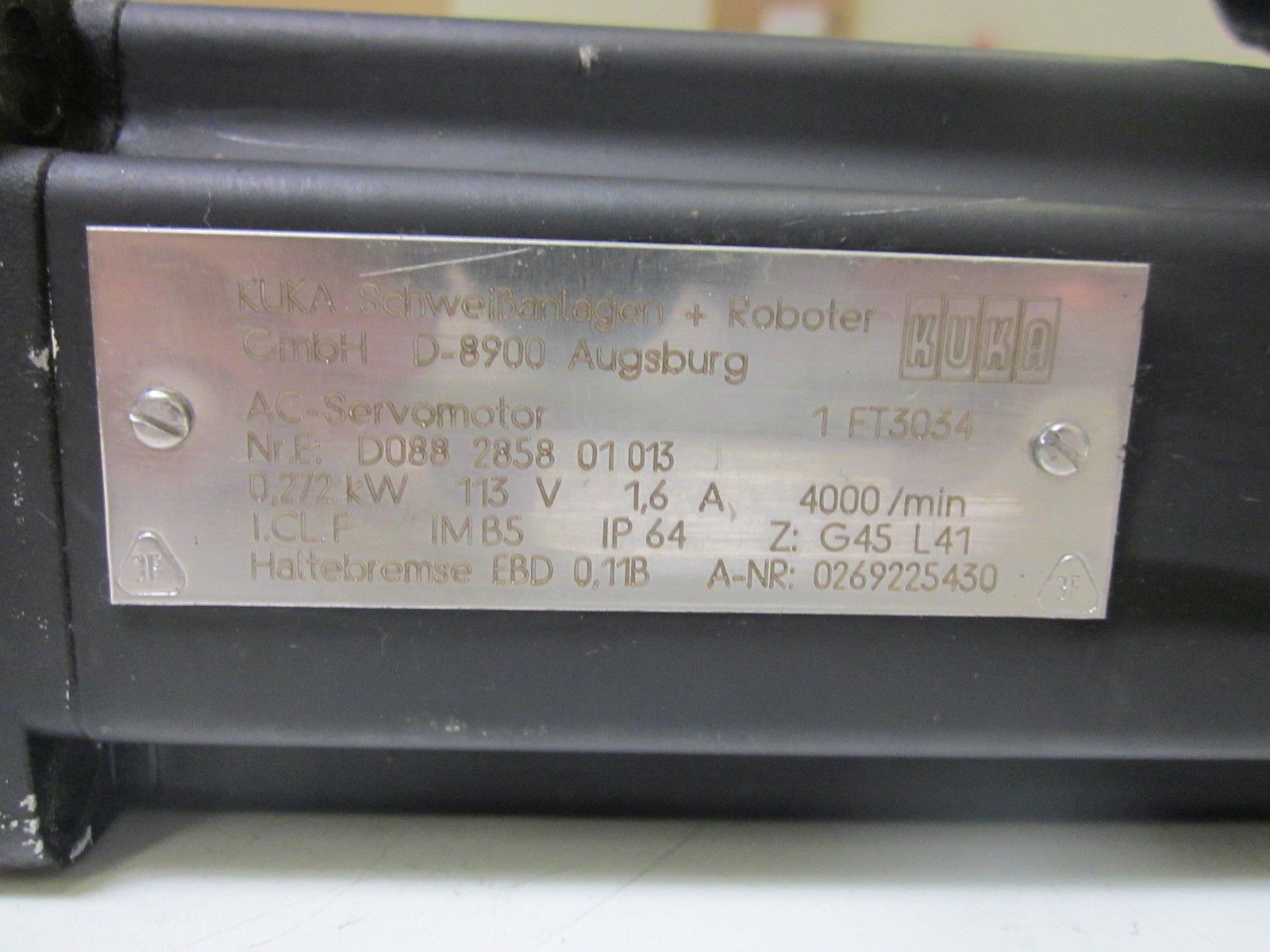 KUKA D088 2858 01013 UNMP