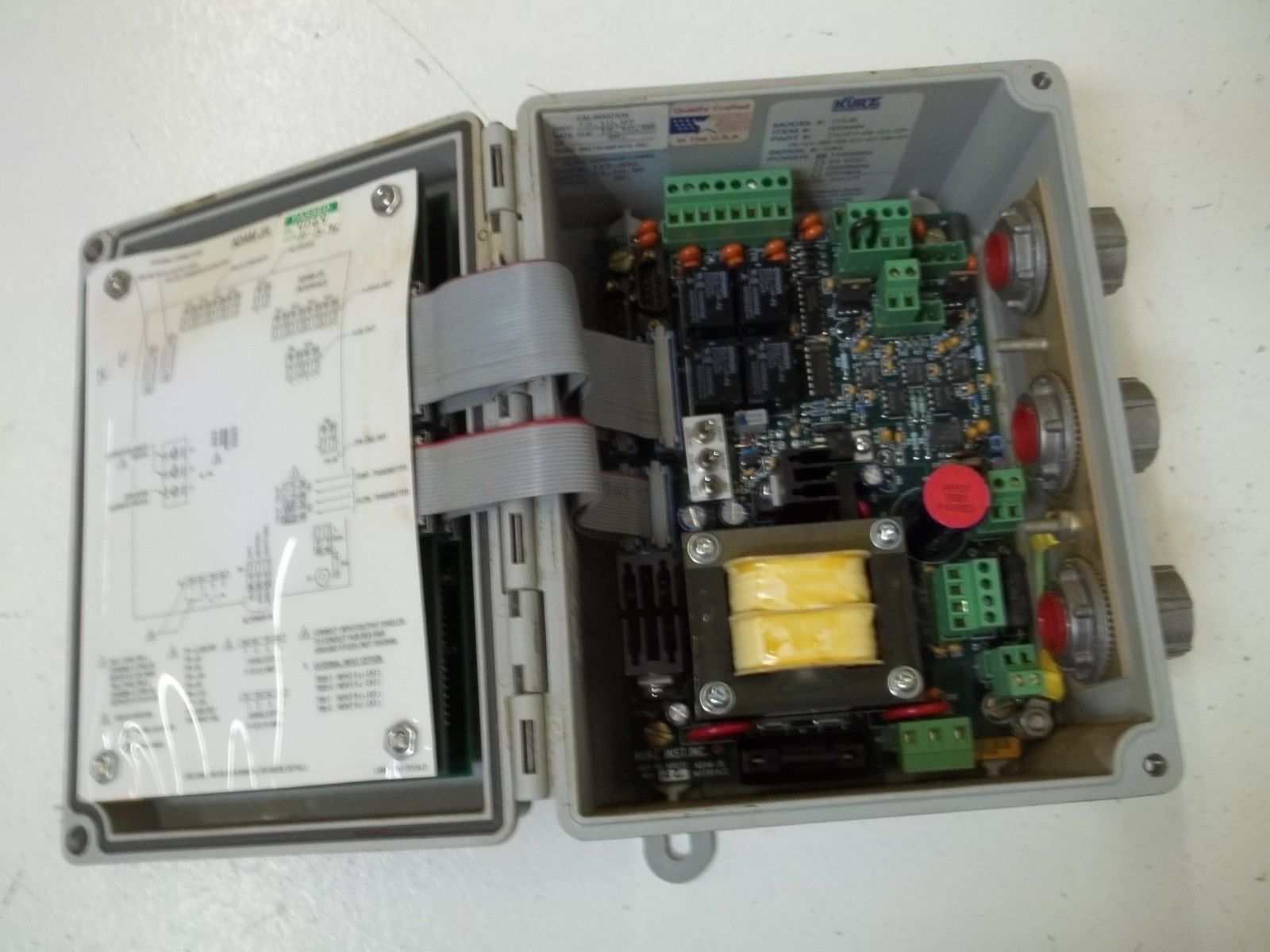 KURZ 750101-04-01-05-04-01-88-88-01-01-00-01 MASS FLOW COMPUTER UNMP