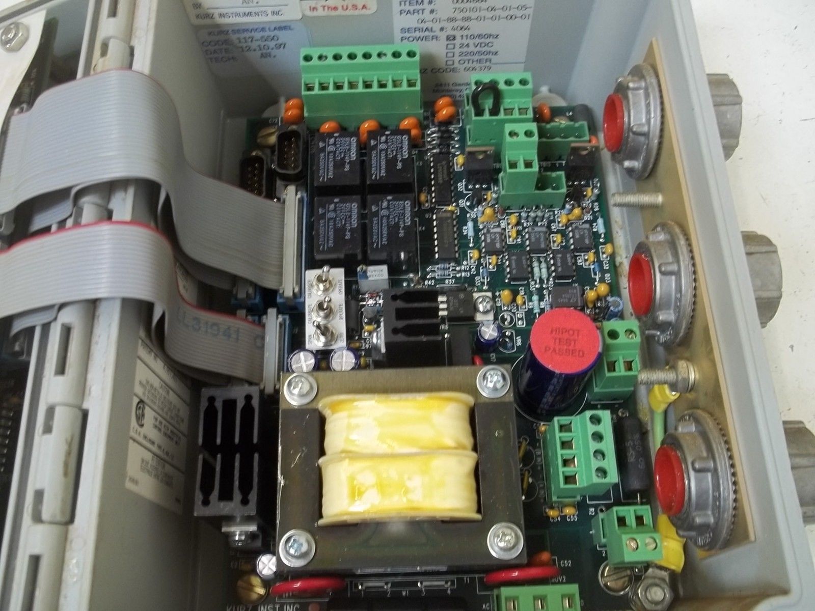 KURZ 750101-04-01-05-04-01-88-88-01-01-00-01 MASS FLOW COMPUTER UNMP