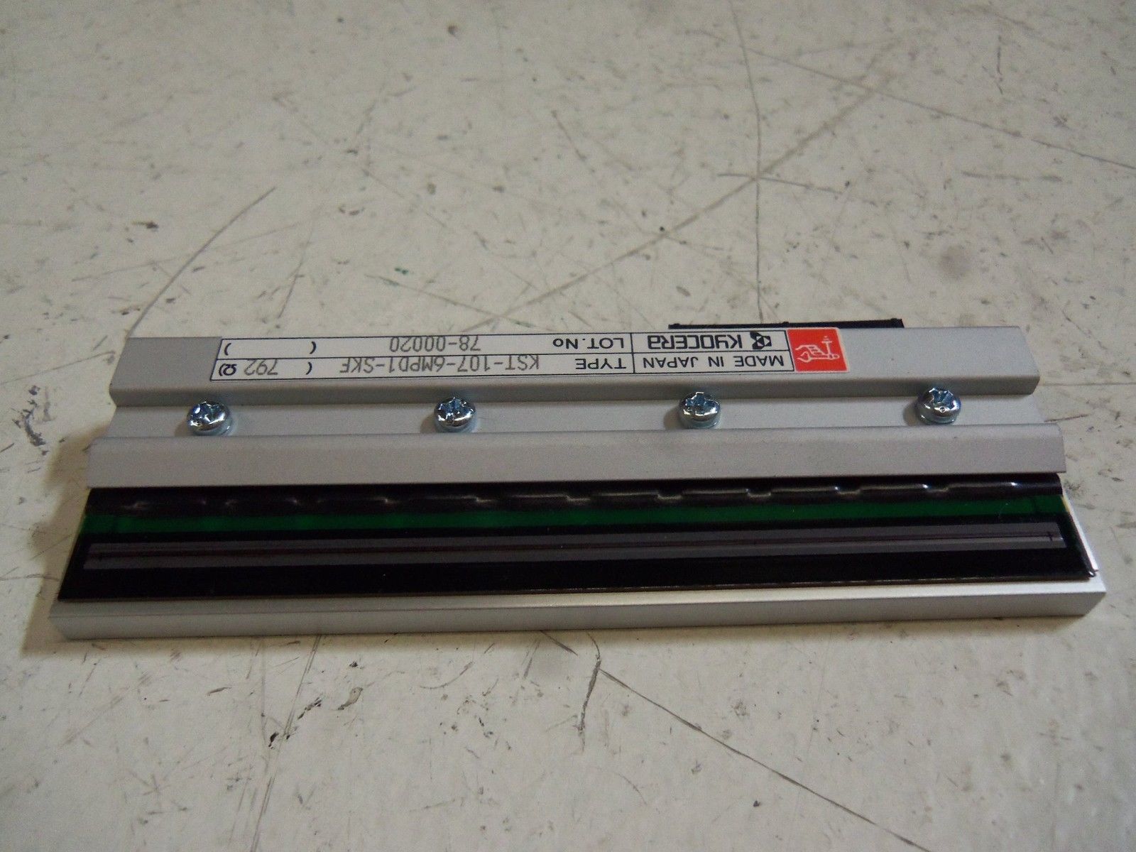 KYOCERA KST-107-6MPD1-SKE THERMAL HEAD *USED*