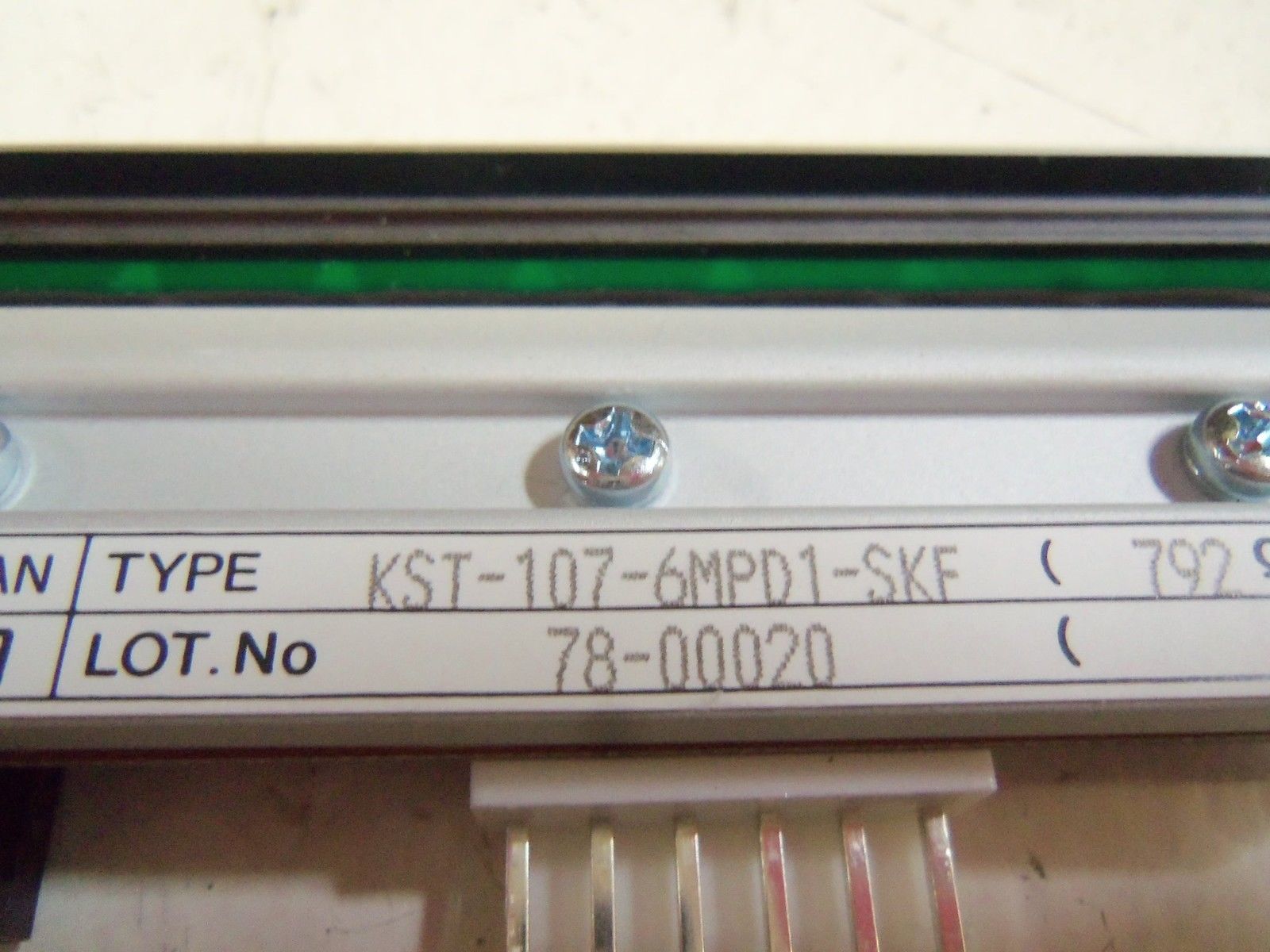KYOCERA KST-107-6MPD1-SKE THERMAL HEAD *USED*