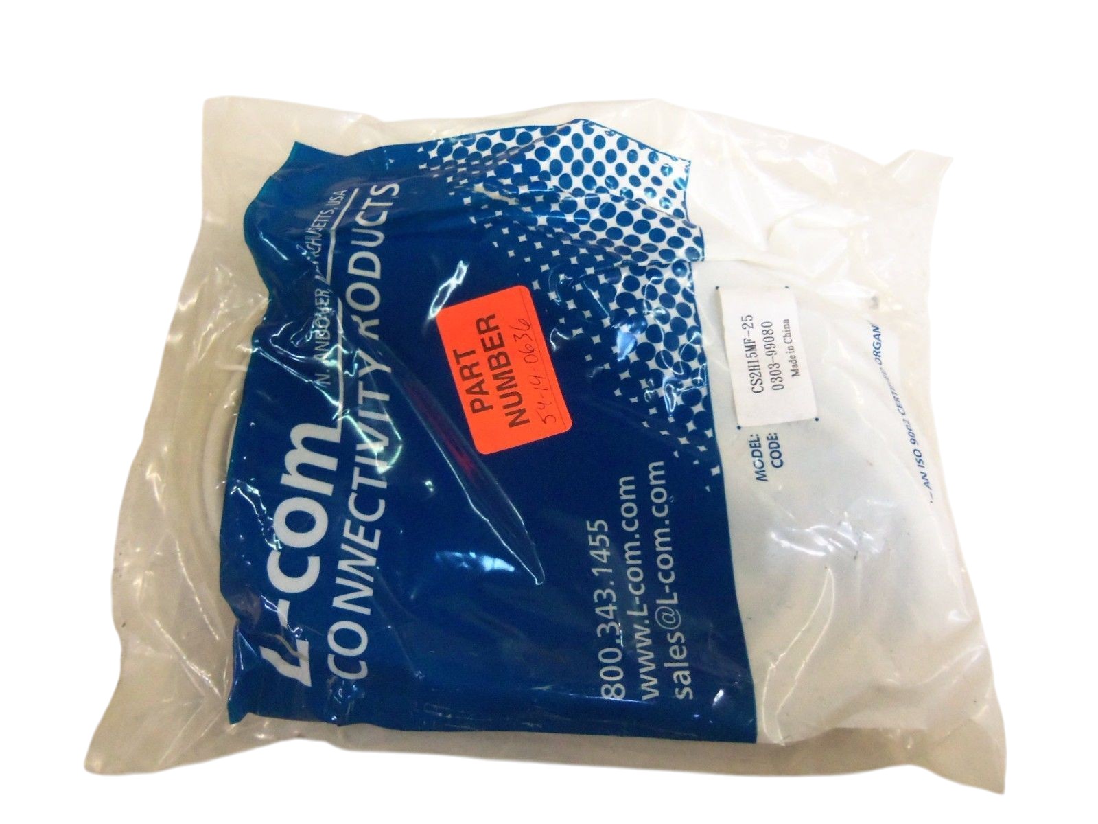 L-COM CS2H15MF-25 MONITOR CABLE NSMP