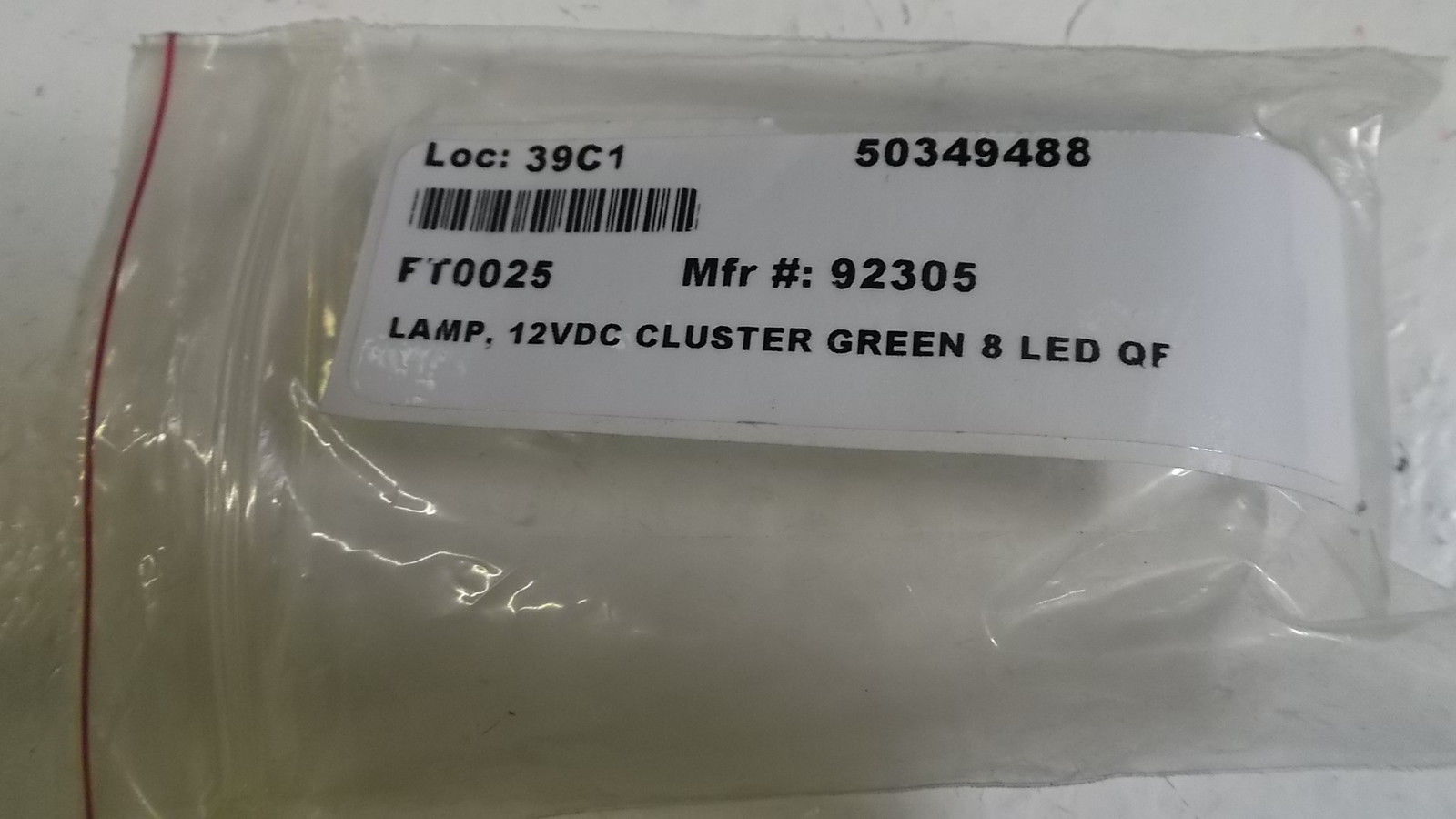 LAMP, 12VDC CLUSTER GREEN 92305 NSNP