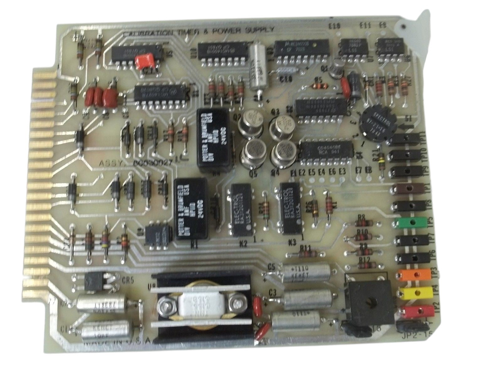 LEAR SIEGLER 80030027 CALIBRATION TIMER & POWER SUPPLY UNMP