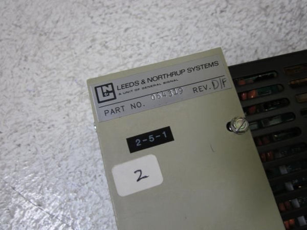 LEEDS & NORTHRUP 064319 REV.D/F BOARD UNMP