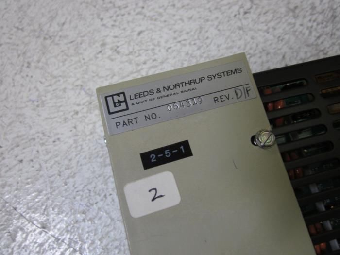LEEDS & NORTHRUP 064319 REV.D/F BOARD UNMP