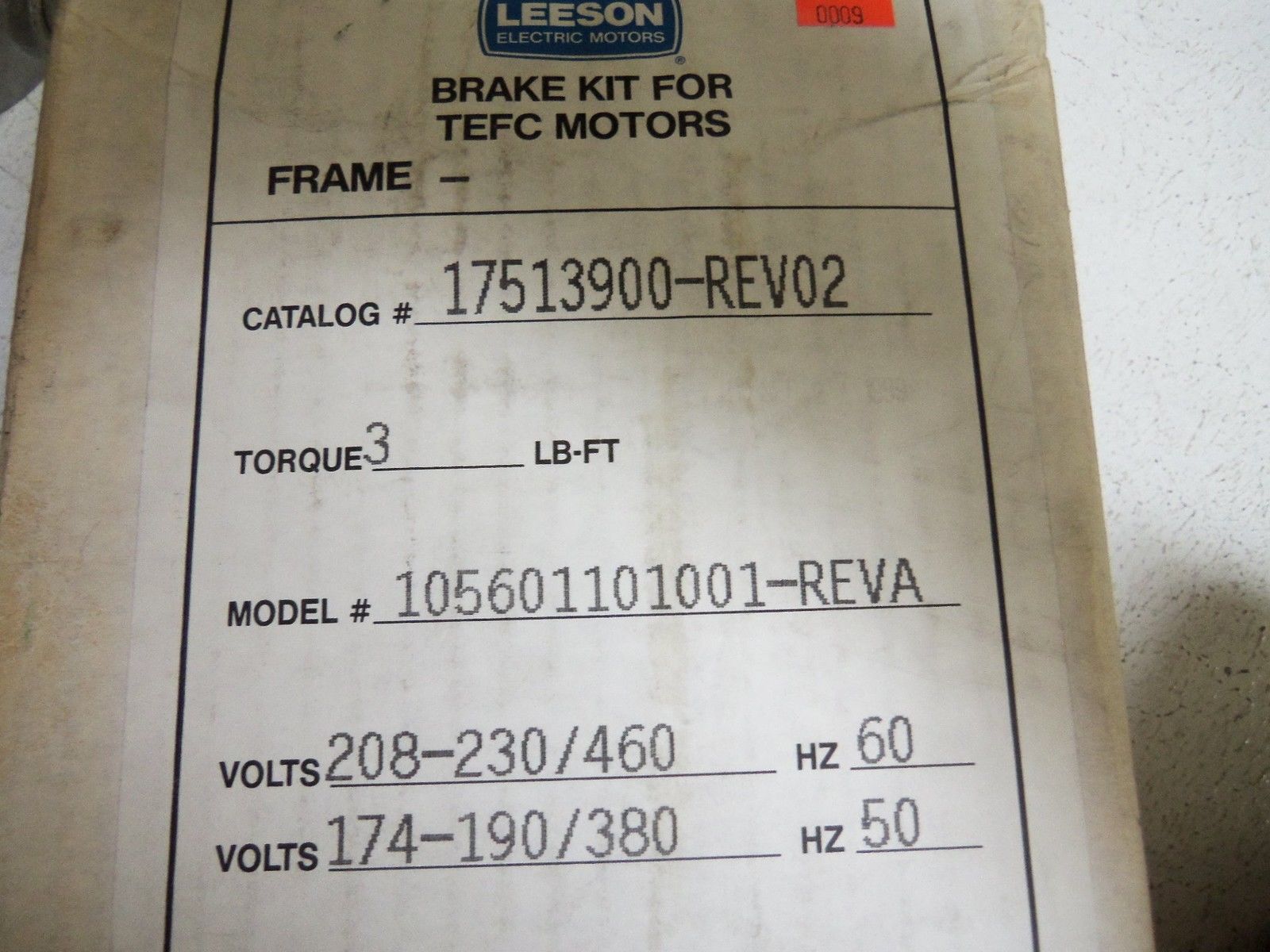 LEESON 17513900 BRAKE KIT NSMP