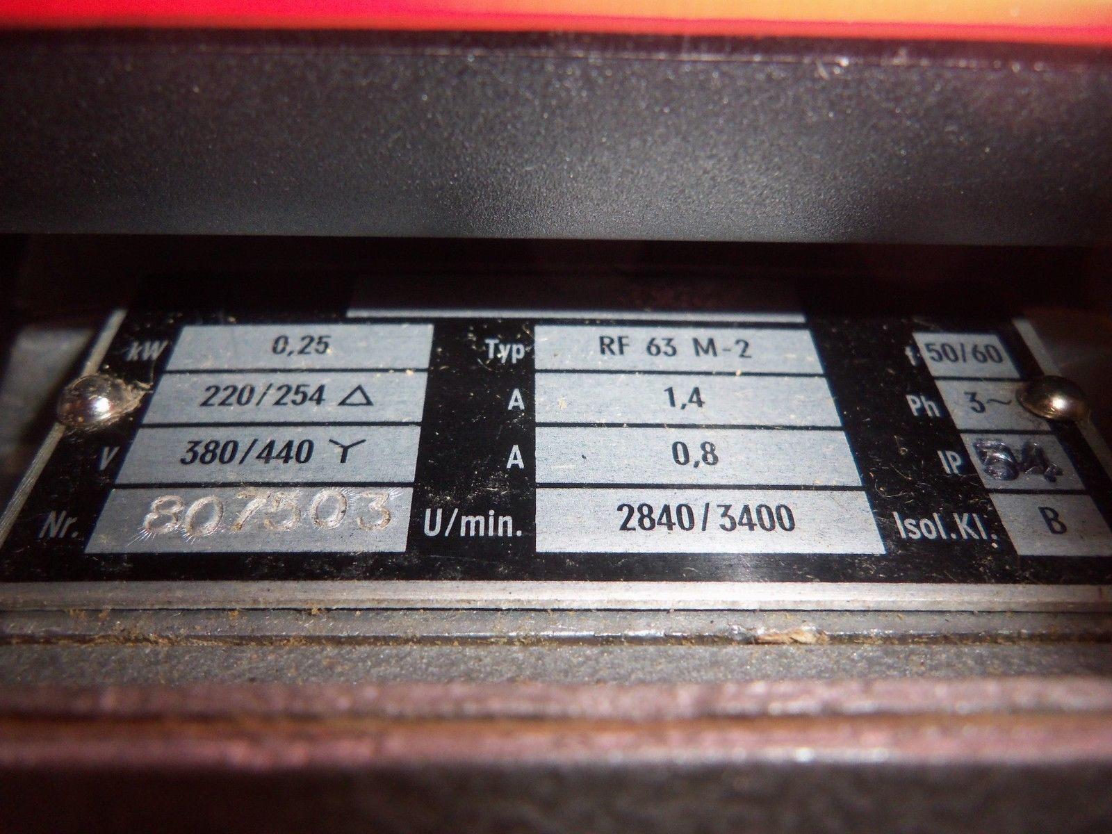 LEISTER RF63M-2 BLOWER NSMP