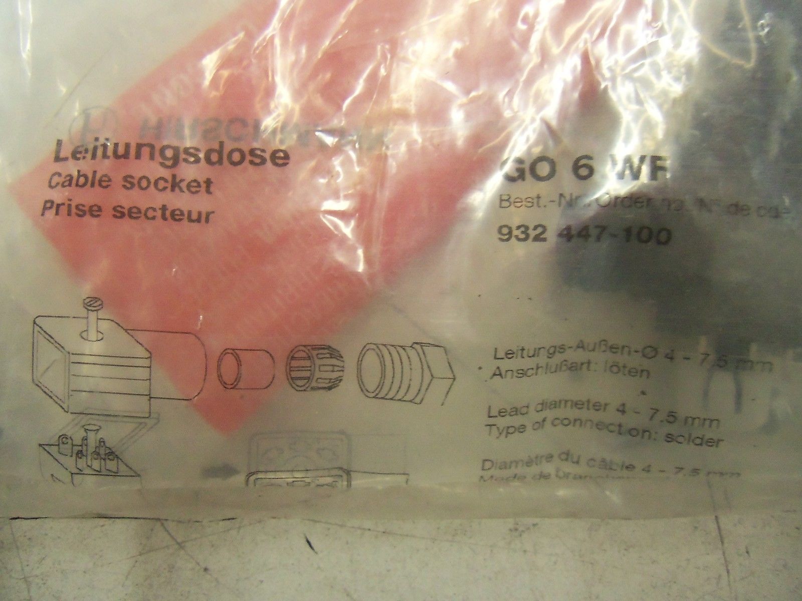 LEITONGSDOSE GO 6WF *NEW NO BOX*