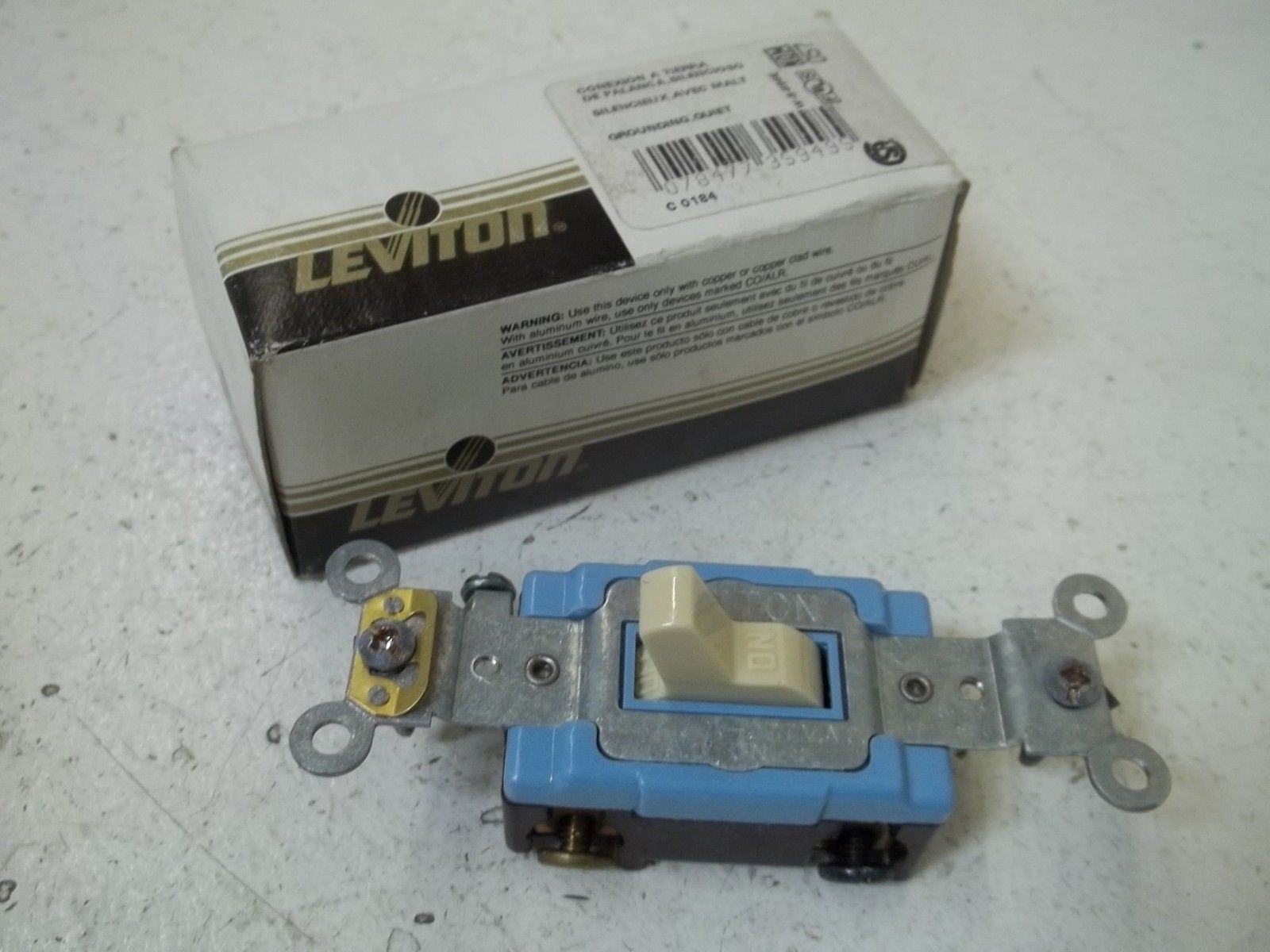 LEVTION 1202-2I TOGGLE WALL LIGHT SWITCH NSMP