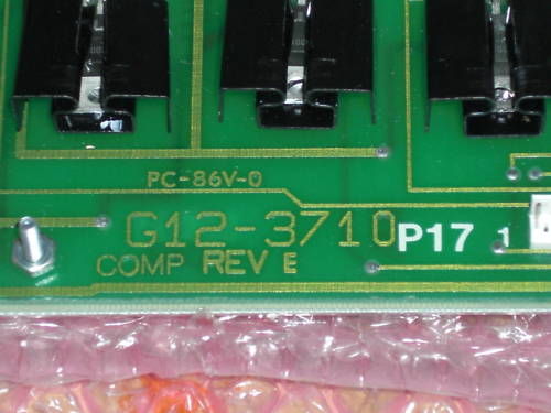 LIEBERT G12-3710 CIRCUIT BOARD NSNP