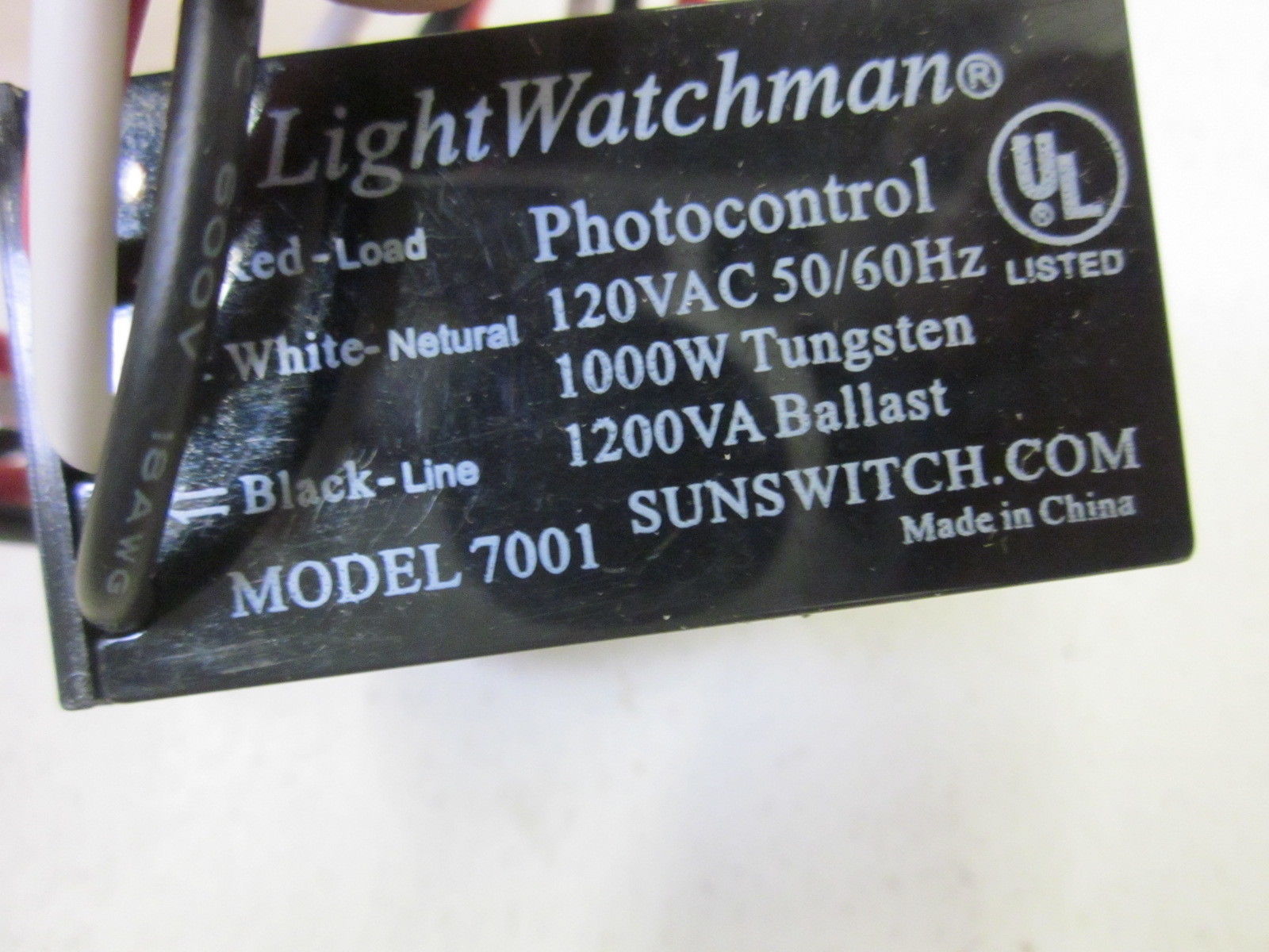 LIGHTWATCHMAN MODEL 7001 NSMP