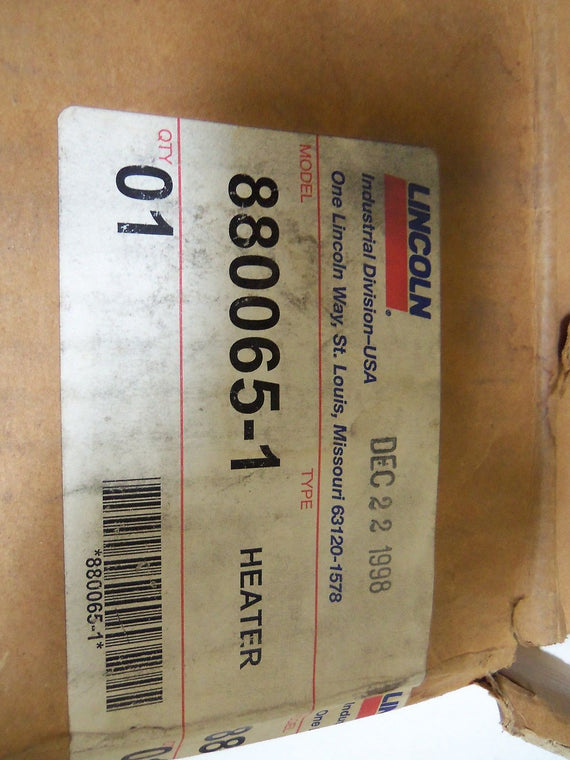 LINCOLN 880065-1 *NEW IN BOX*