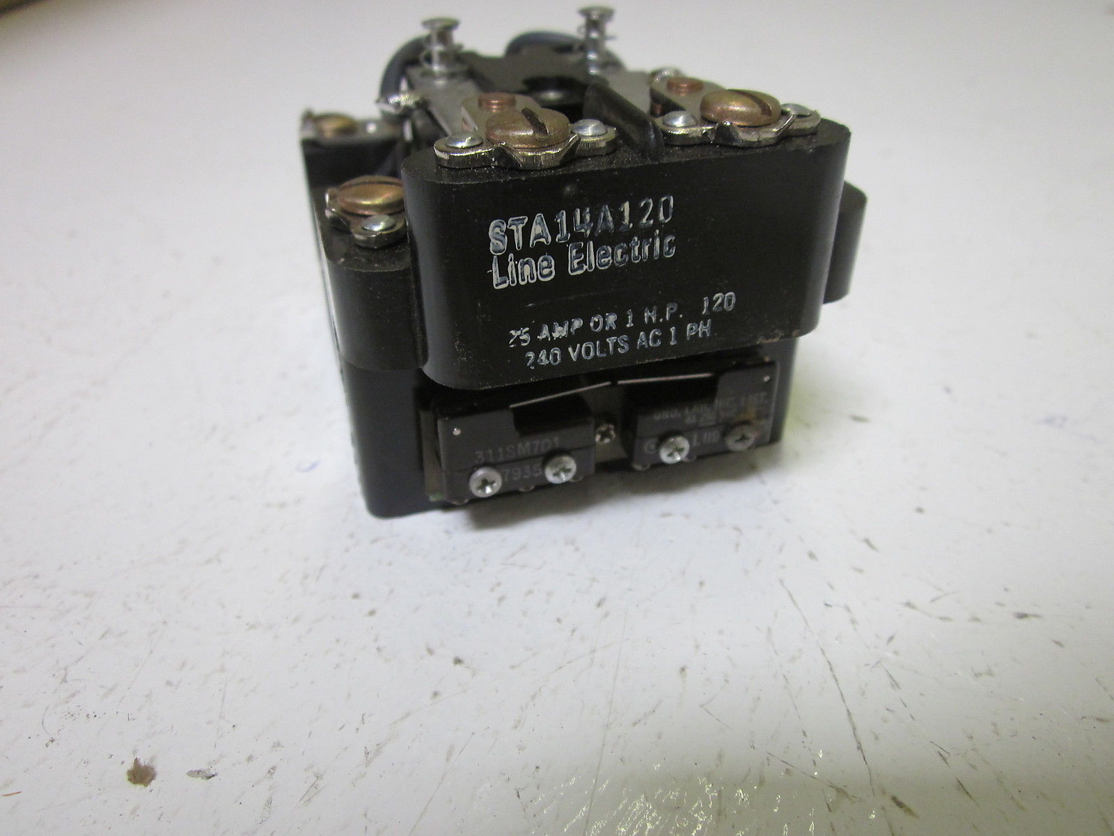 LINE ELECTRIC STA14A120 RELAY SWITCH 240V UNMP