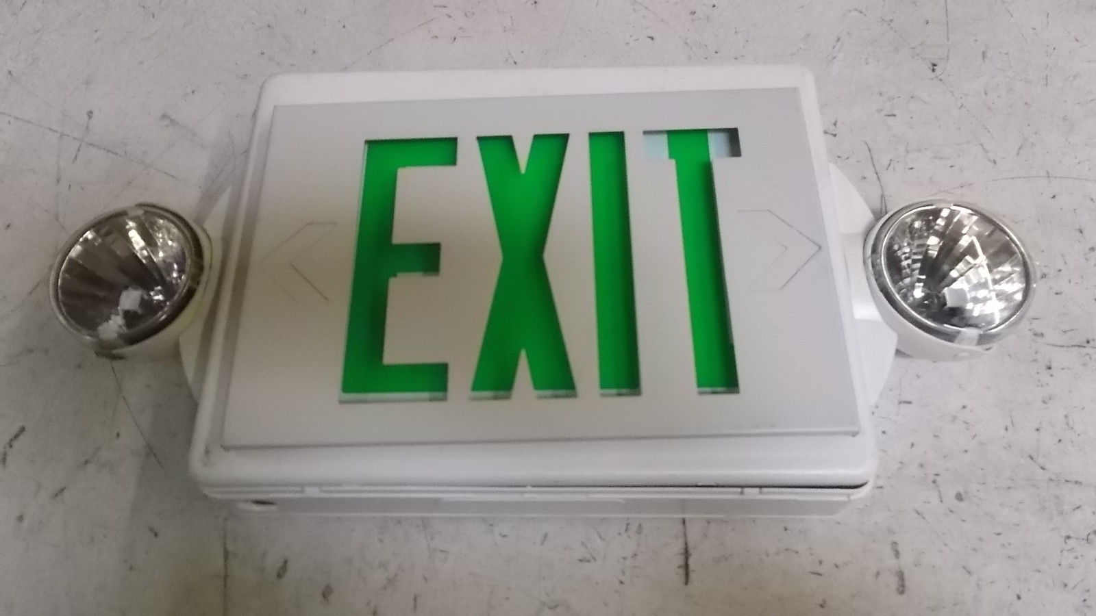 LITHONIA LHQMSW3G120/277 EMERGENCY EXIT LIGHT UNMP
