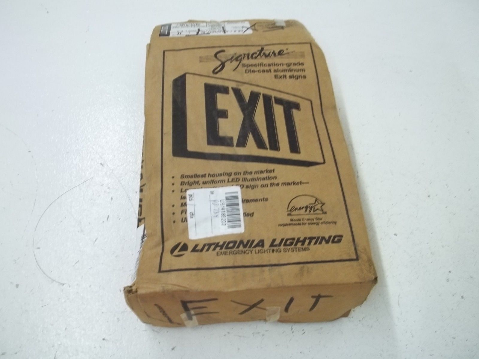 LITHONIA LIGHTING 285250 EXIT SIGN *NEW IN BOX*