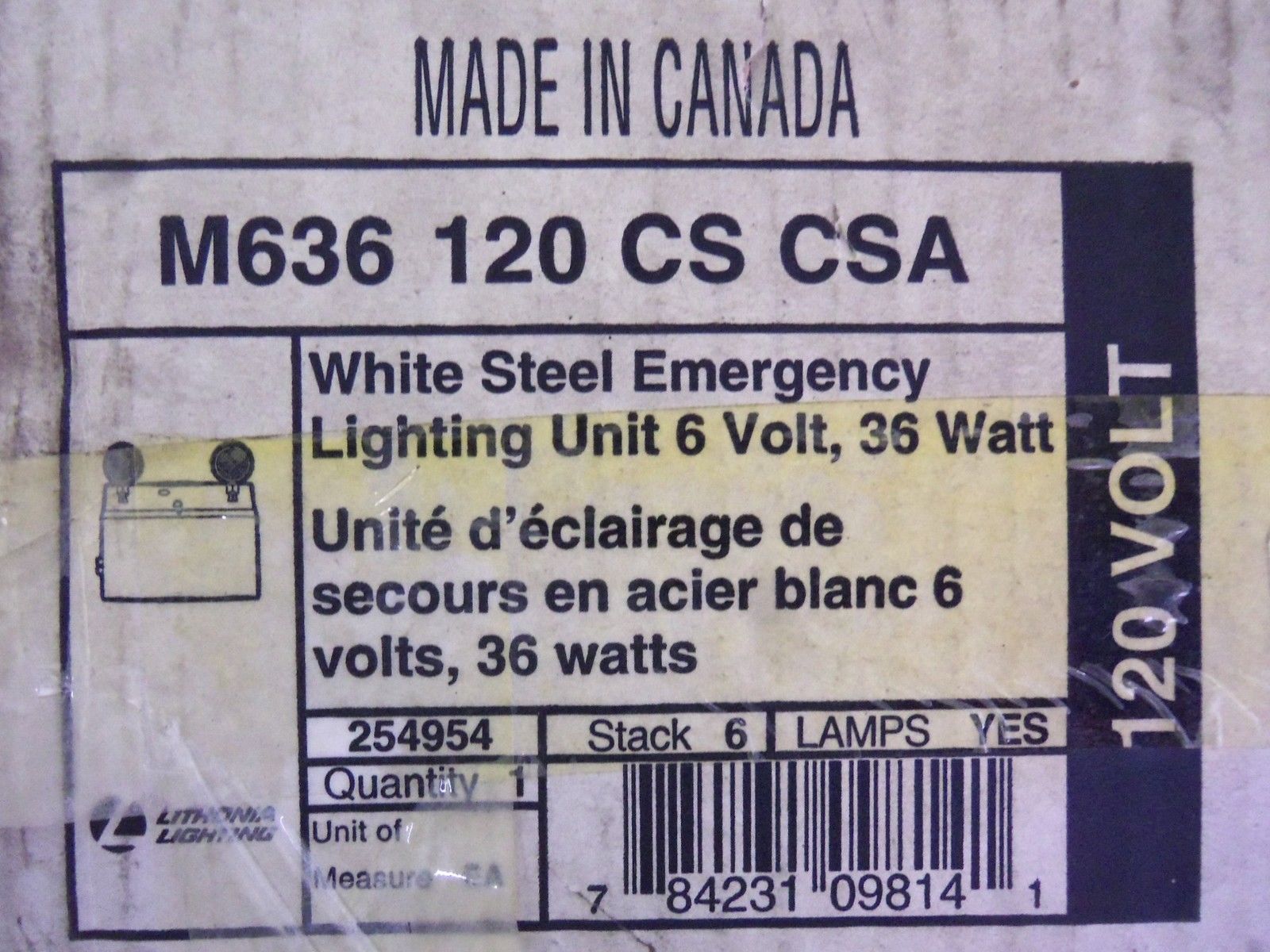 LITHONIA M636120CSCSA NSMP