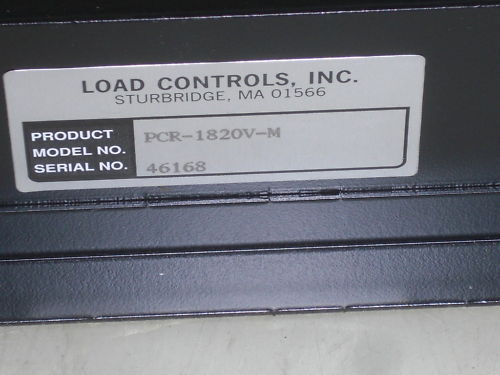 LOAD CONTROLS PCR-1820V-M UNMP