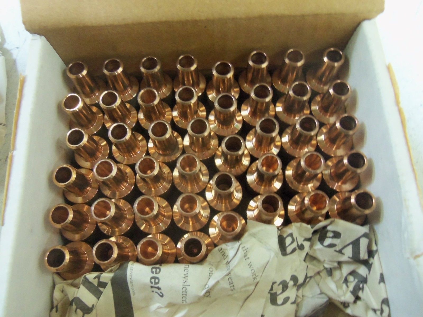 LOT OF 100 CADI W-PN-U2M-1240 STRAIGHT CAP NSMP
