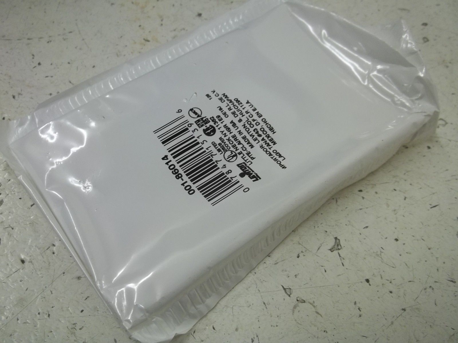 LOT OF 100 LEVITON 86014 PLASTIC SINGLE BLANK PLATE (25 EACH BOX) NSMP