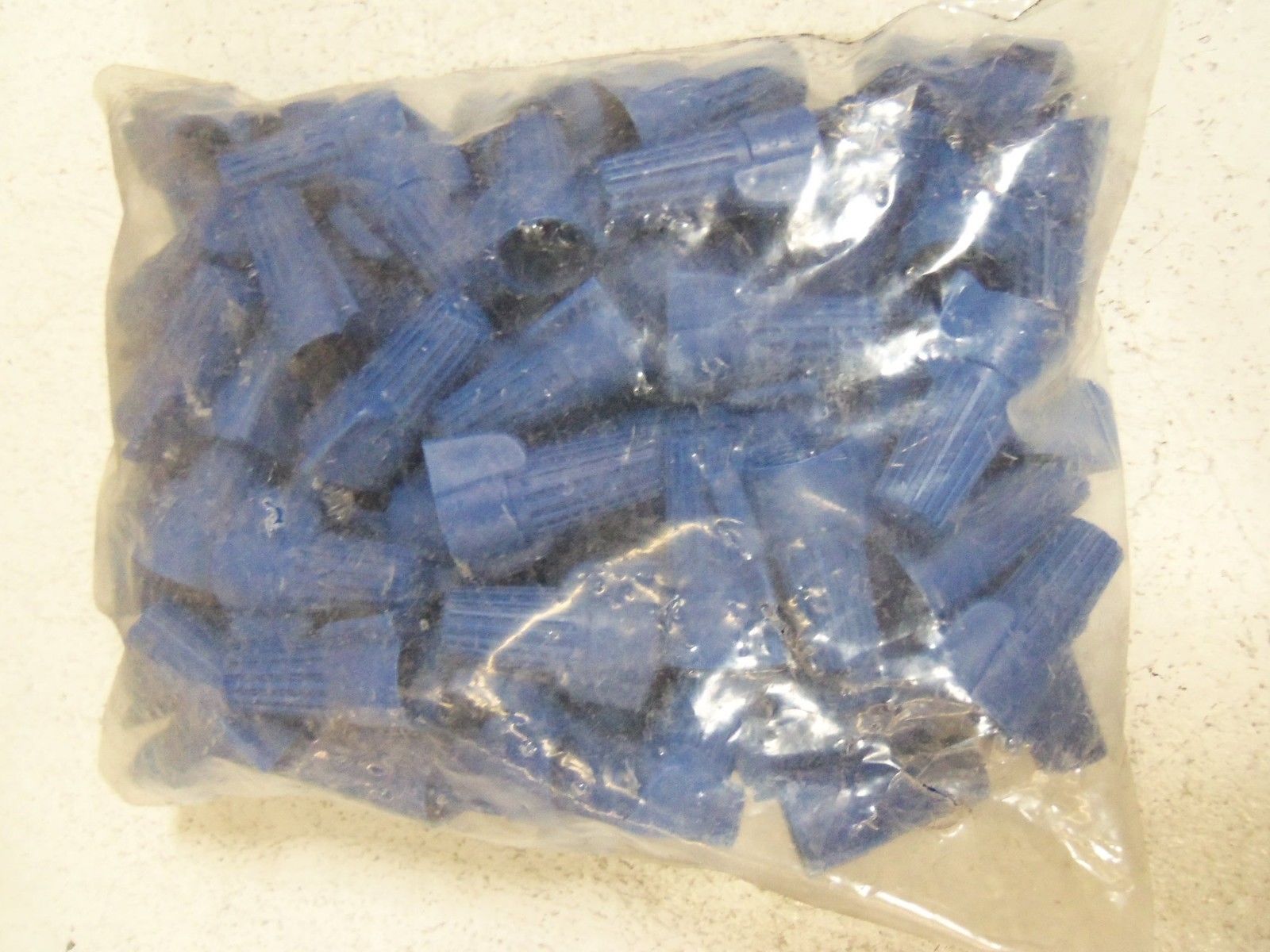 LOT OF 100 TERMINAL SUPPLY 454 14-6 GAUGE WING-NUT WIRE CONNECTOR  NSMP