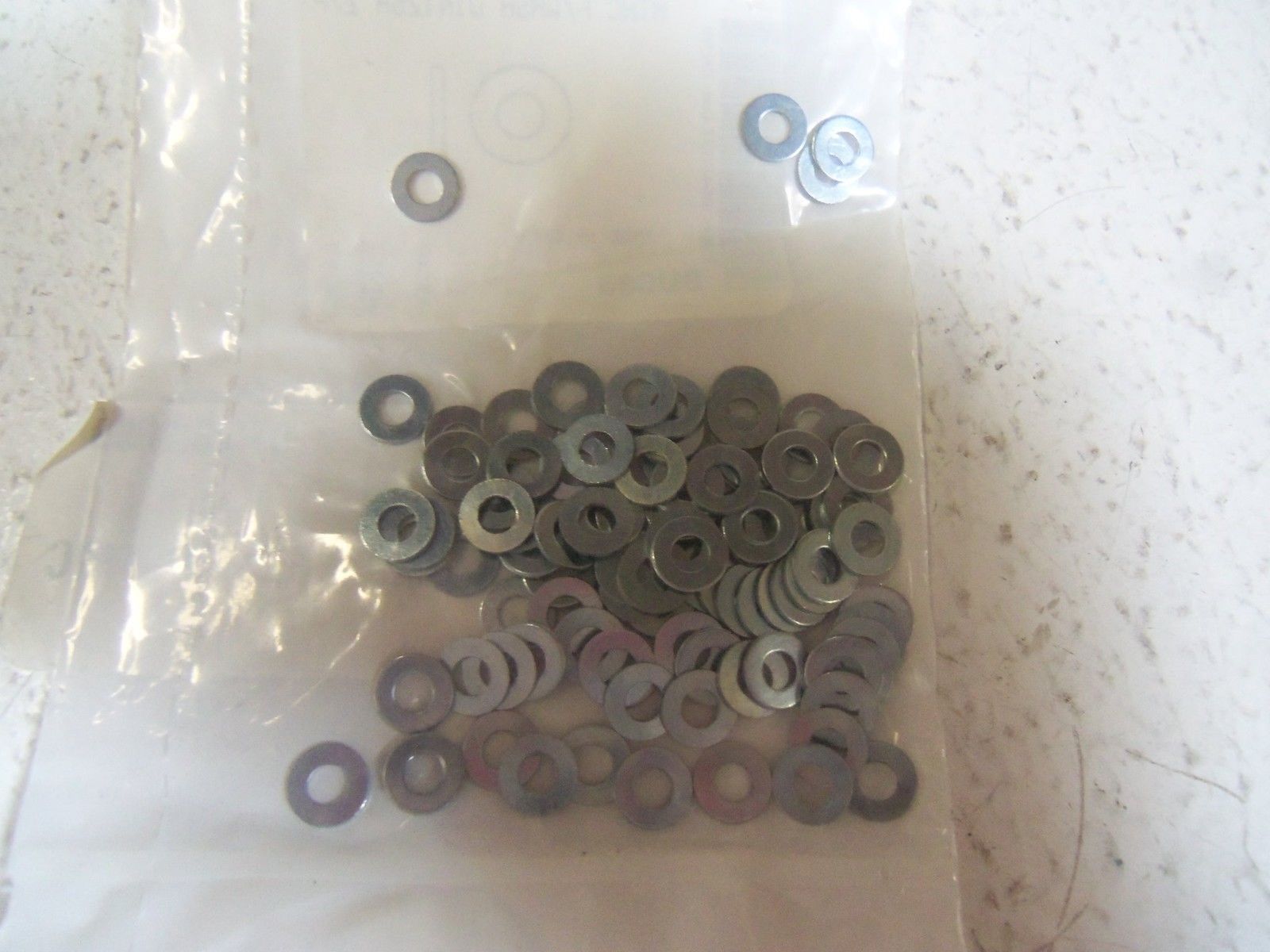 LOT OF 100 WASHER FLAT METRIC M3 BUC03 NSMP