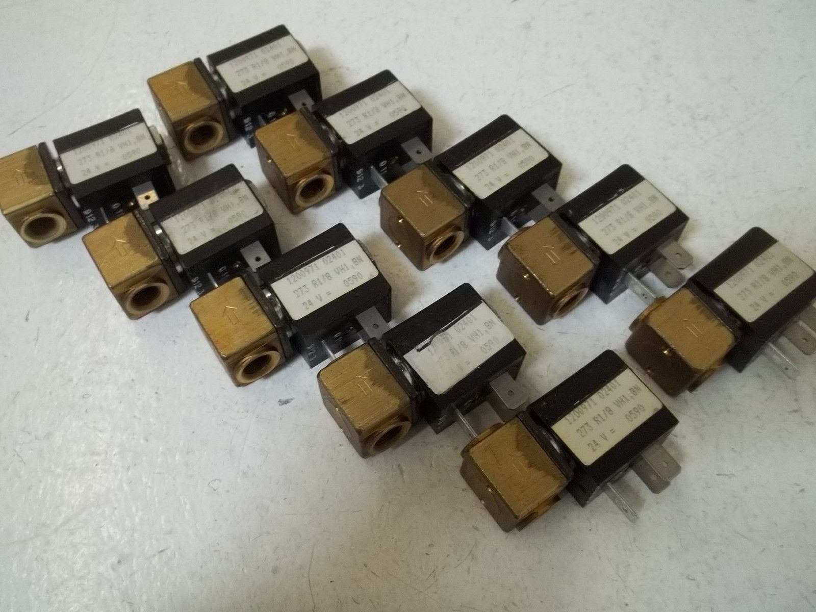 LOT OF 10 COIL 1200971 02401 24V UNMP