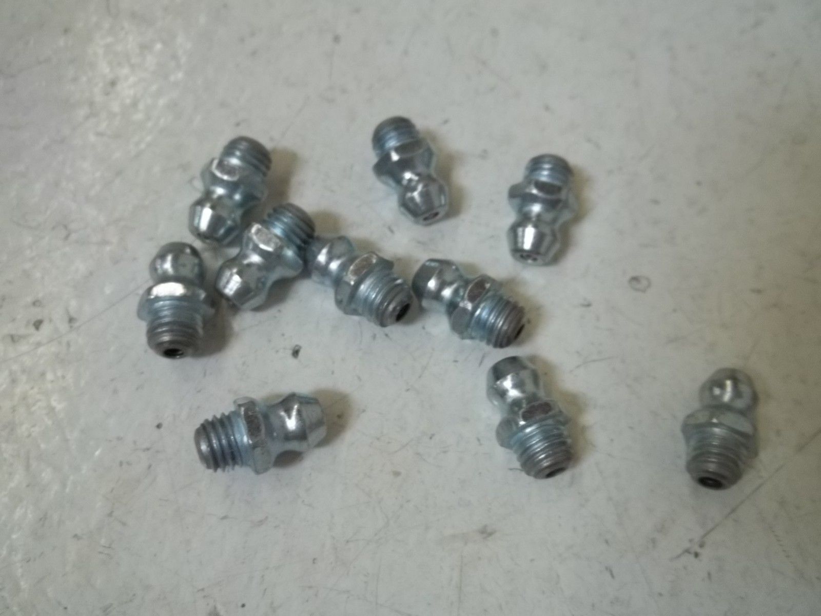 LOT OF 10 1641B FITTING, STRAIGHT 1/4" NSNP