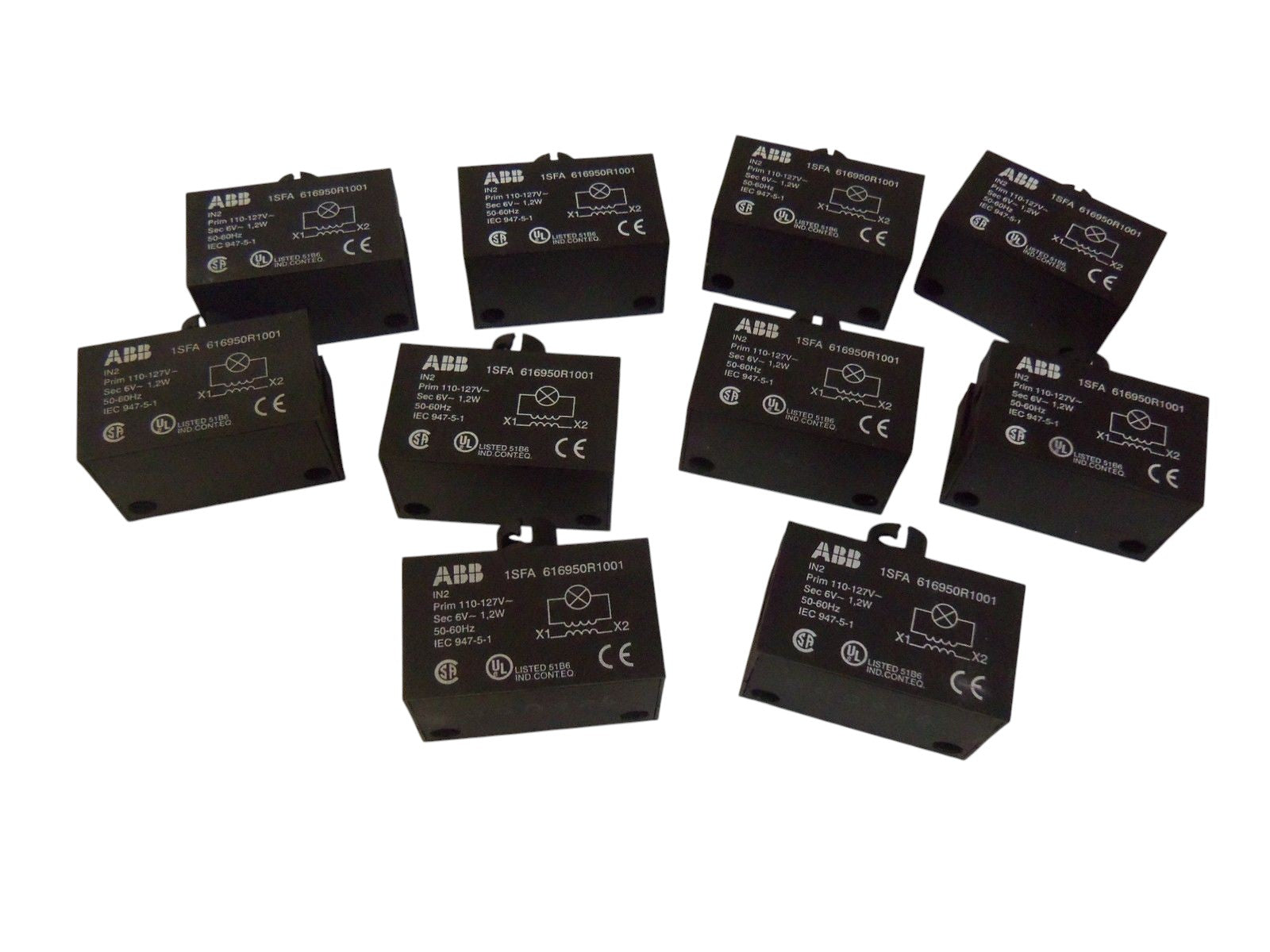 LOT OF 10 ABB 1SFA UNMP