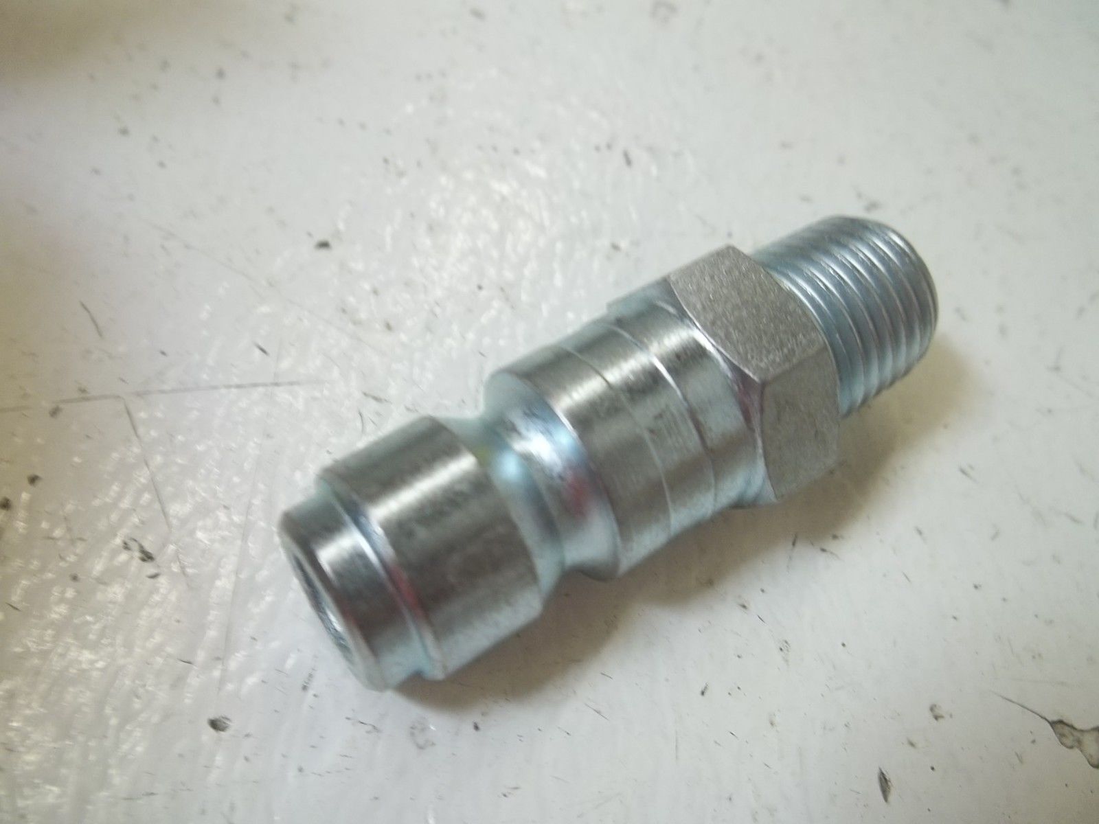LOT OF 10 AMFLO CP7 COUPLER PLUG; ST L 3/8 T/F, 1/4M NSMP