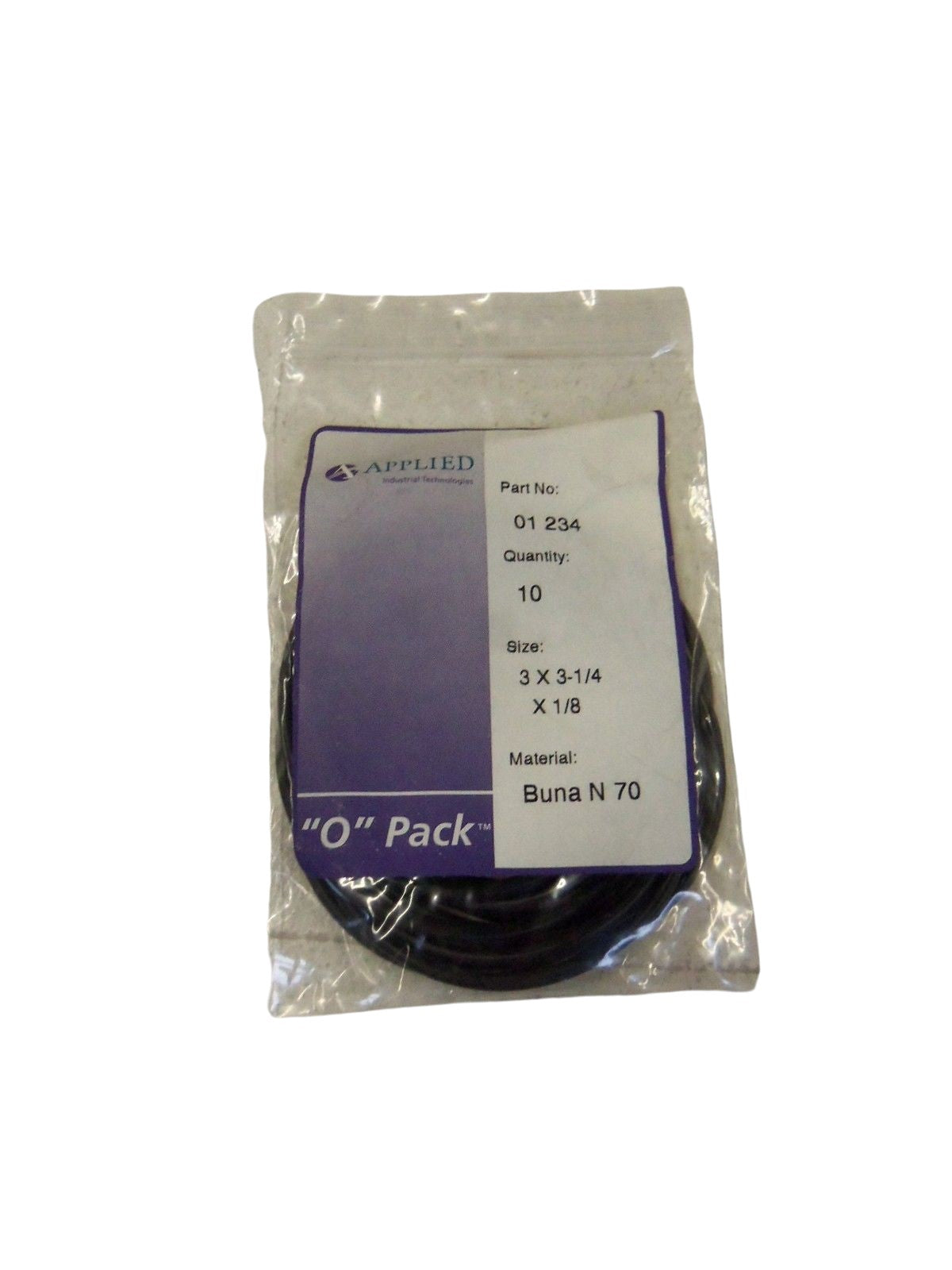 LOT OF 10 APPLIED "O PACK" 01 234 NSMP