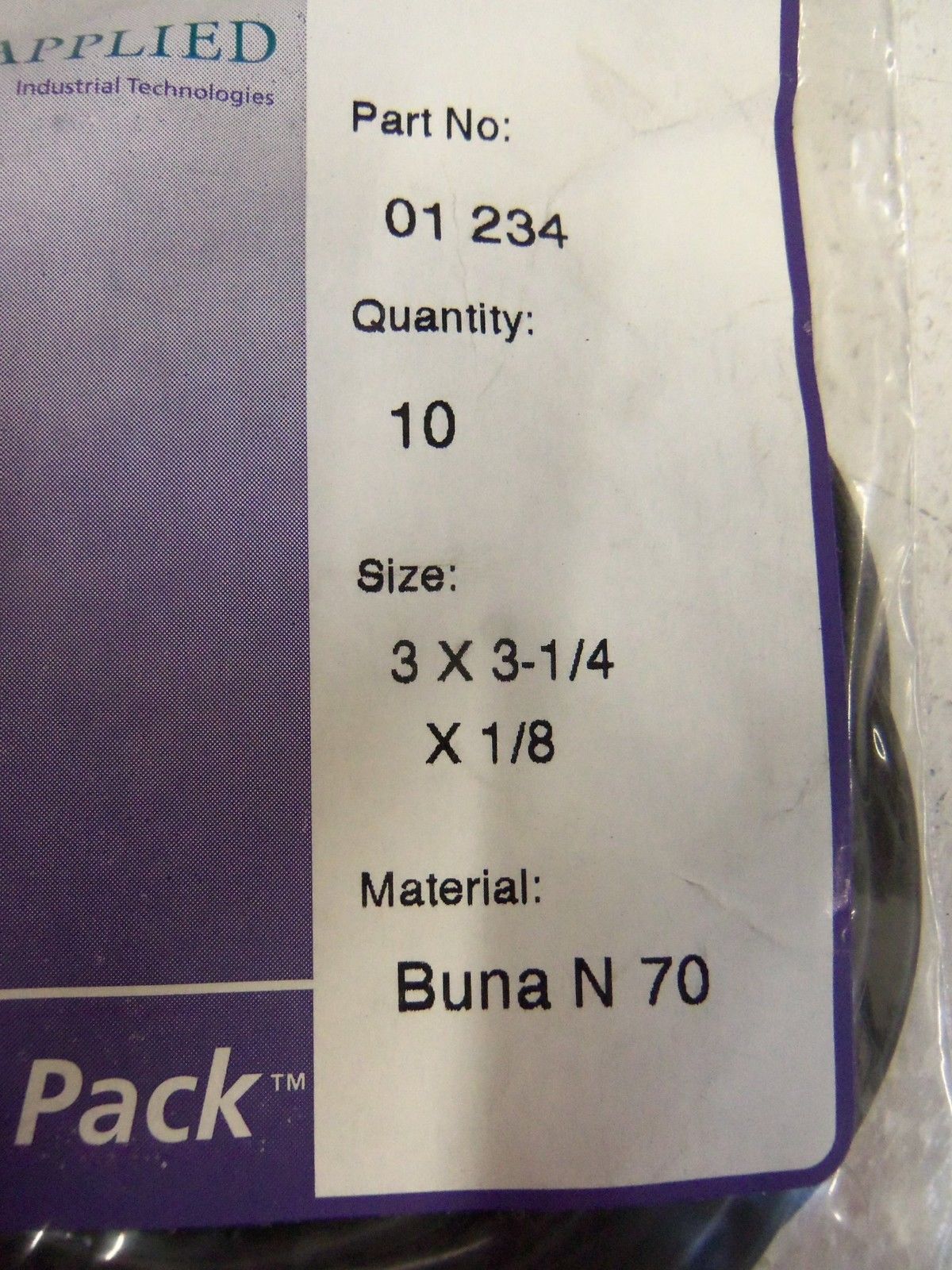 LOT OF 10 APPLIED "O PACK" 01 234 NSMP
