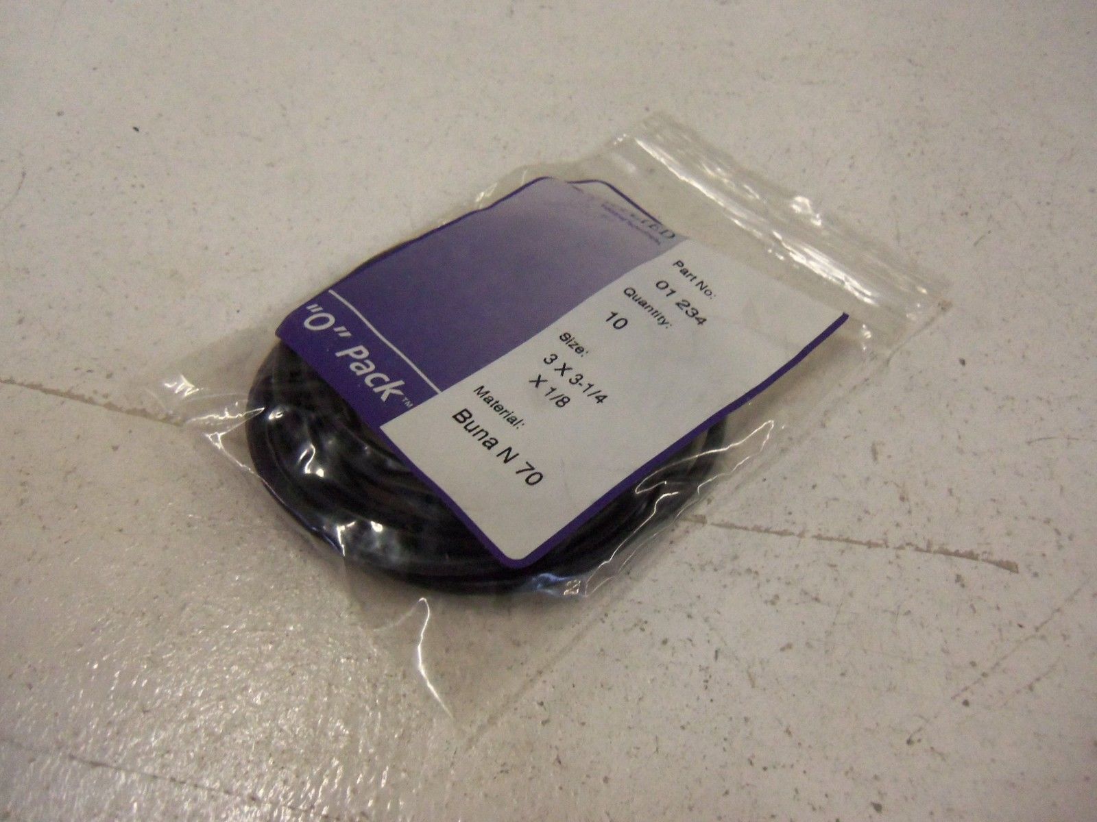 LOT OF 10 APPLIED "O PACK" 01 234 NSMP
