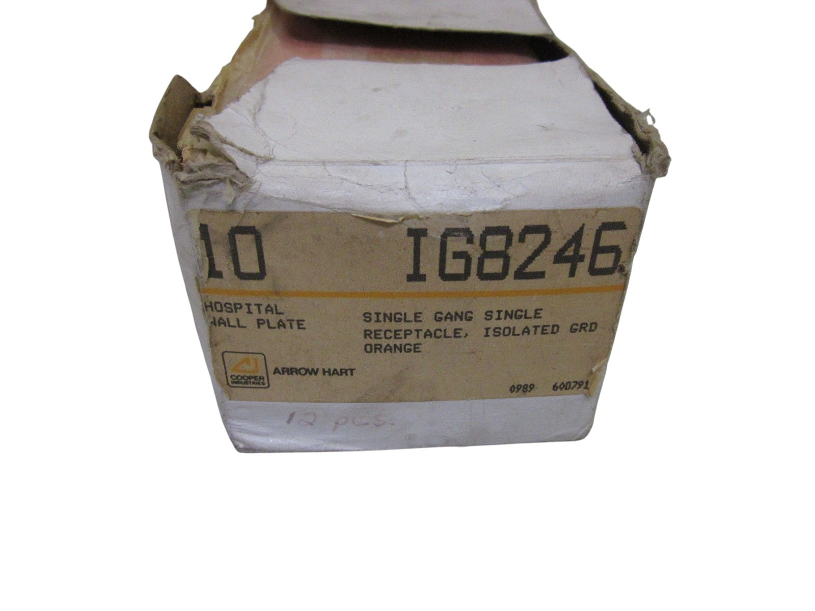 LOT OF 10 ARROW HART IG8246 HOSPITAL WALL PLATE NSMP
