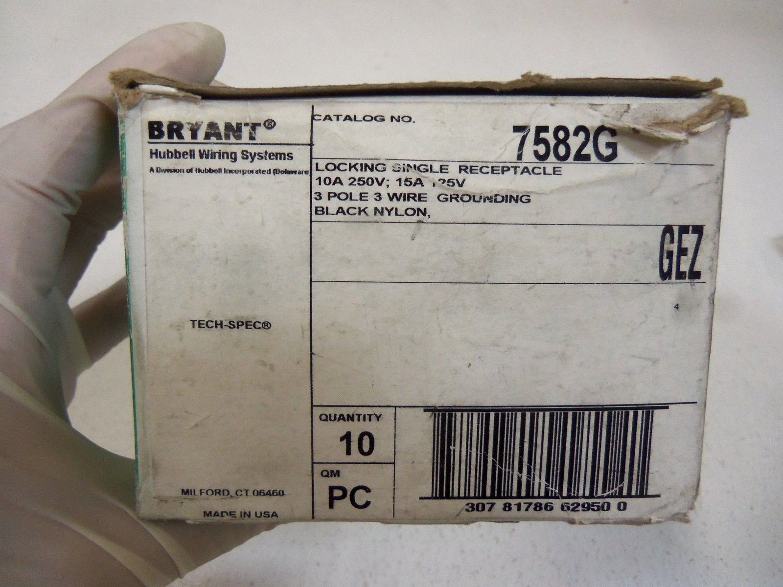 LOT OF 10 BRYANT 7582G NSMP