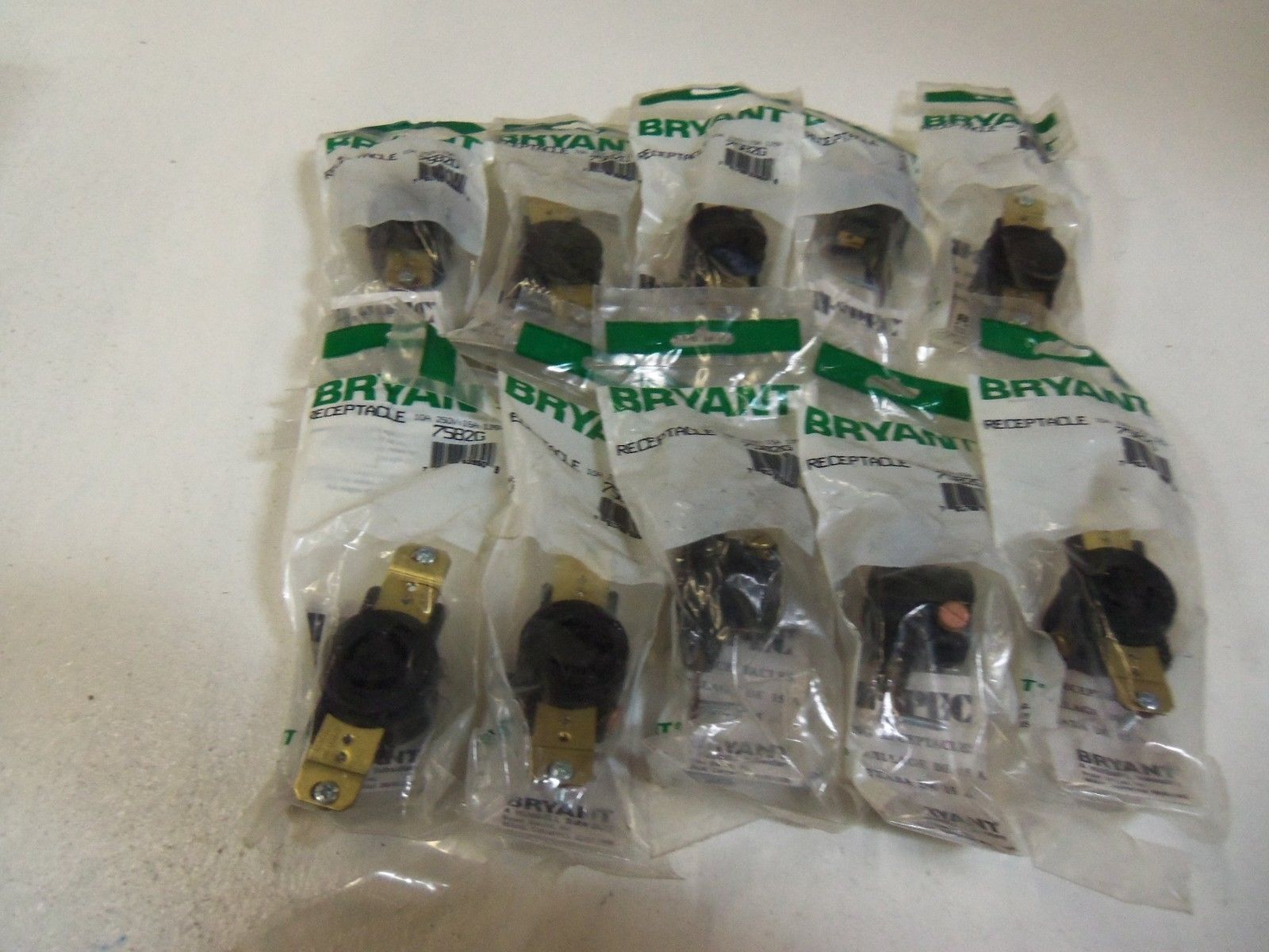 LOT OF 10 BRYANT 7582G NSMP