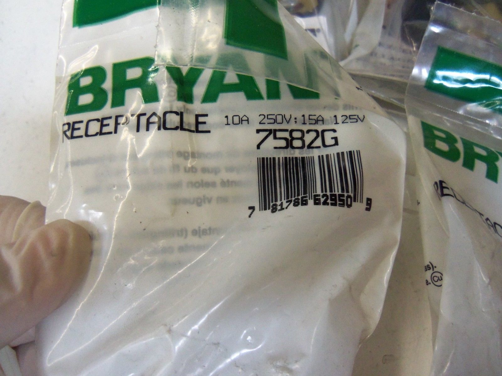 LOT OF 10 BRYANT 7582G NSMP